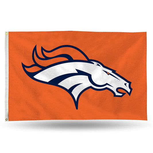  Rico Denver Broncos Banner Flag 36 In. H X 60 In. L