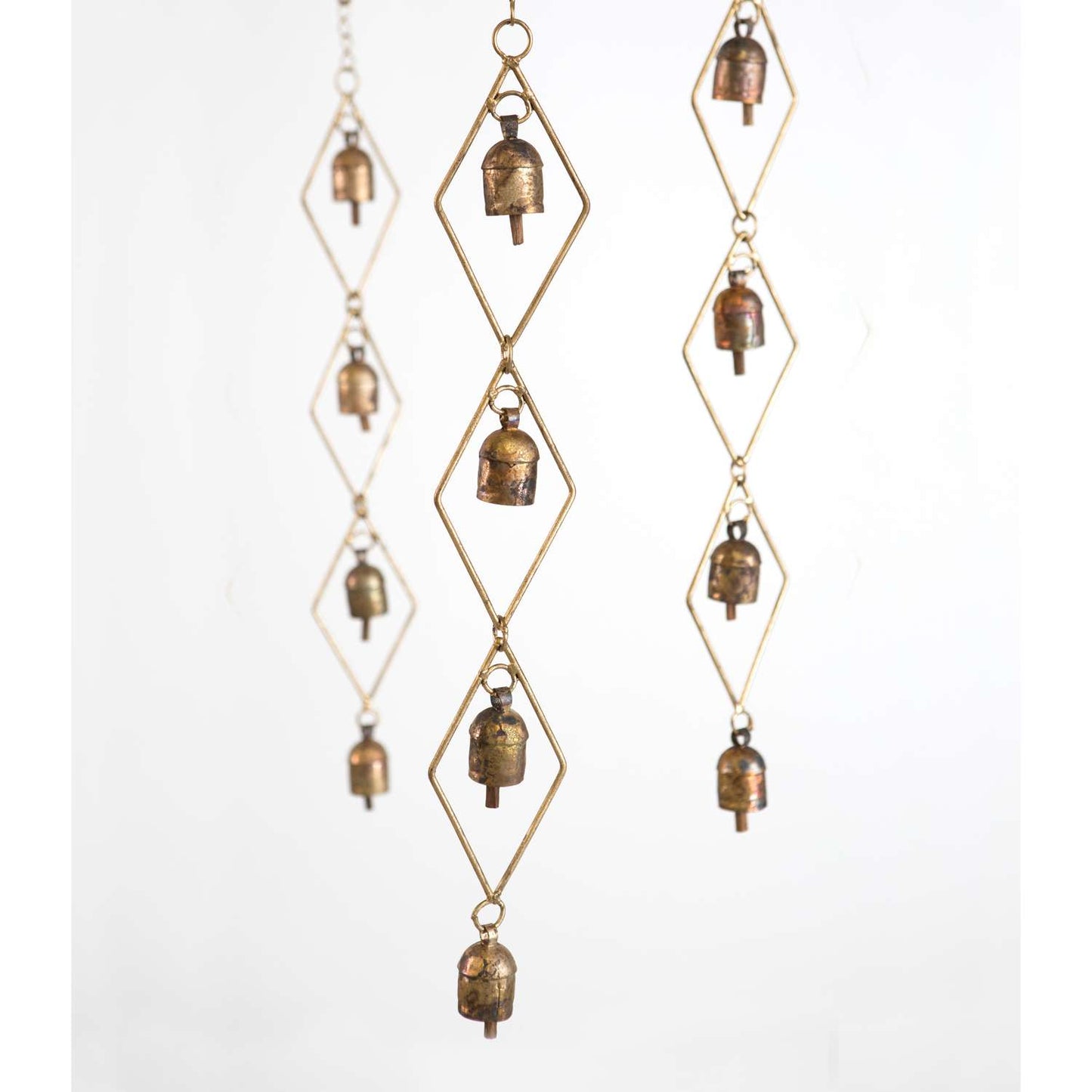  Matr Boomie Copper Vein Metal/Wood 16.00 Inches In. Wind Chime