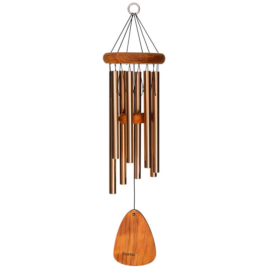  Festival Bronze Aluminum/Wood 24 In. Wind Chime