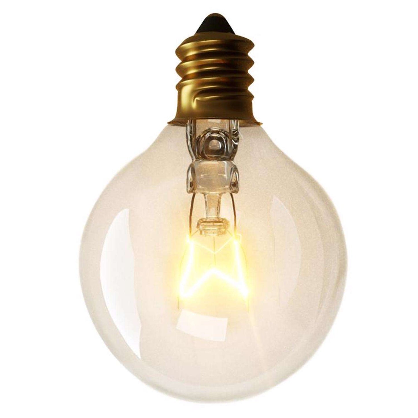  Living Accents Incandescent G40 Light Set Clear 10 Ft. 20 Lights