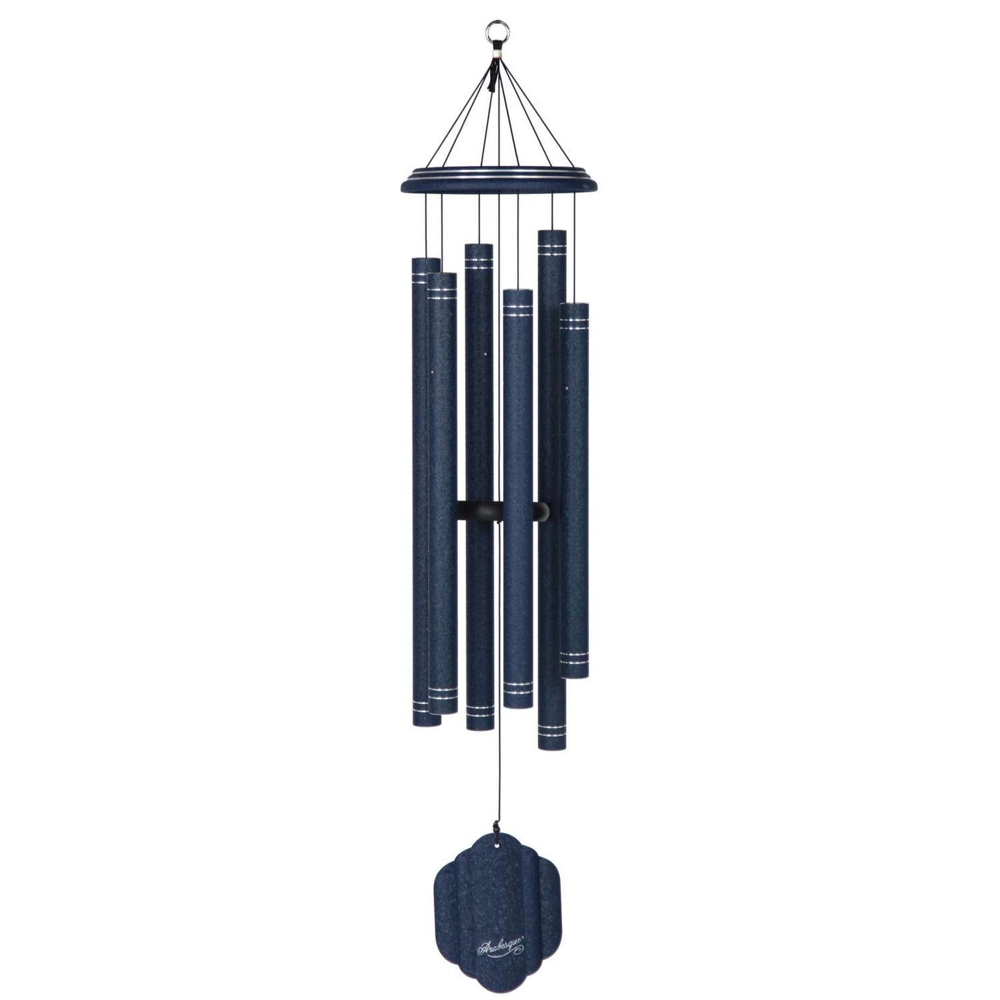  Arabesque Sapphire Aluminum 50 In. Wind Chime