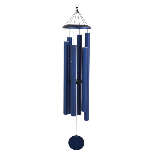  Corinthian Bells Midnight Blue Aluminum 65 In. Wind Chime
