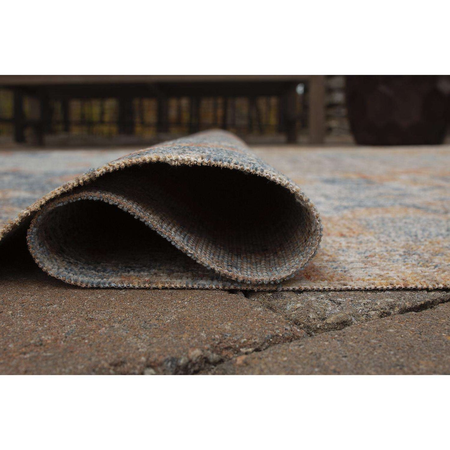  Signature Design By Ashley Wraylen 120 In. L Multicolored Ethereal Polypropylene Rug