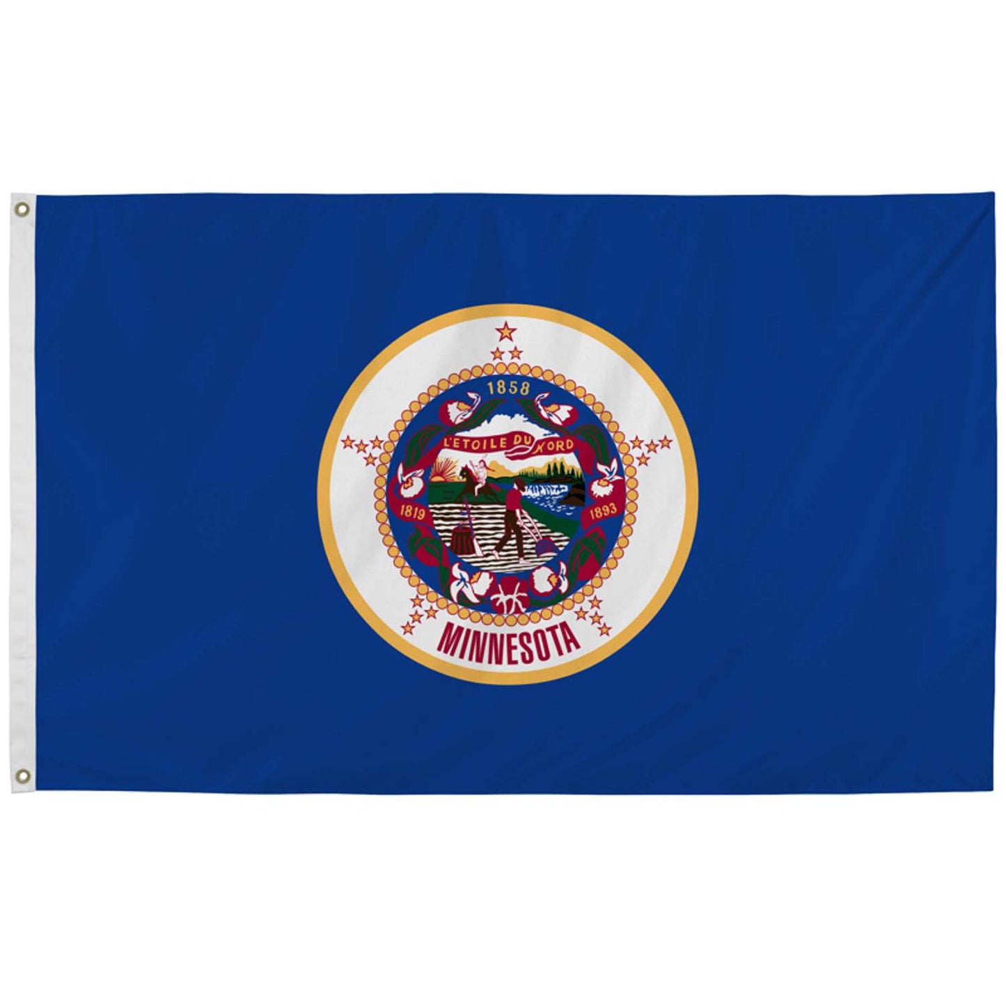  Valley Forge Minnesota State Flag 36 In. H X 60 In. W