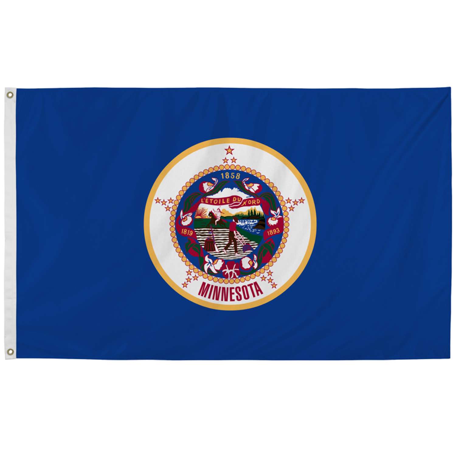  Valley Forge Minnesota State Flag 36 In. H X 60 In. W
