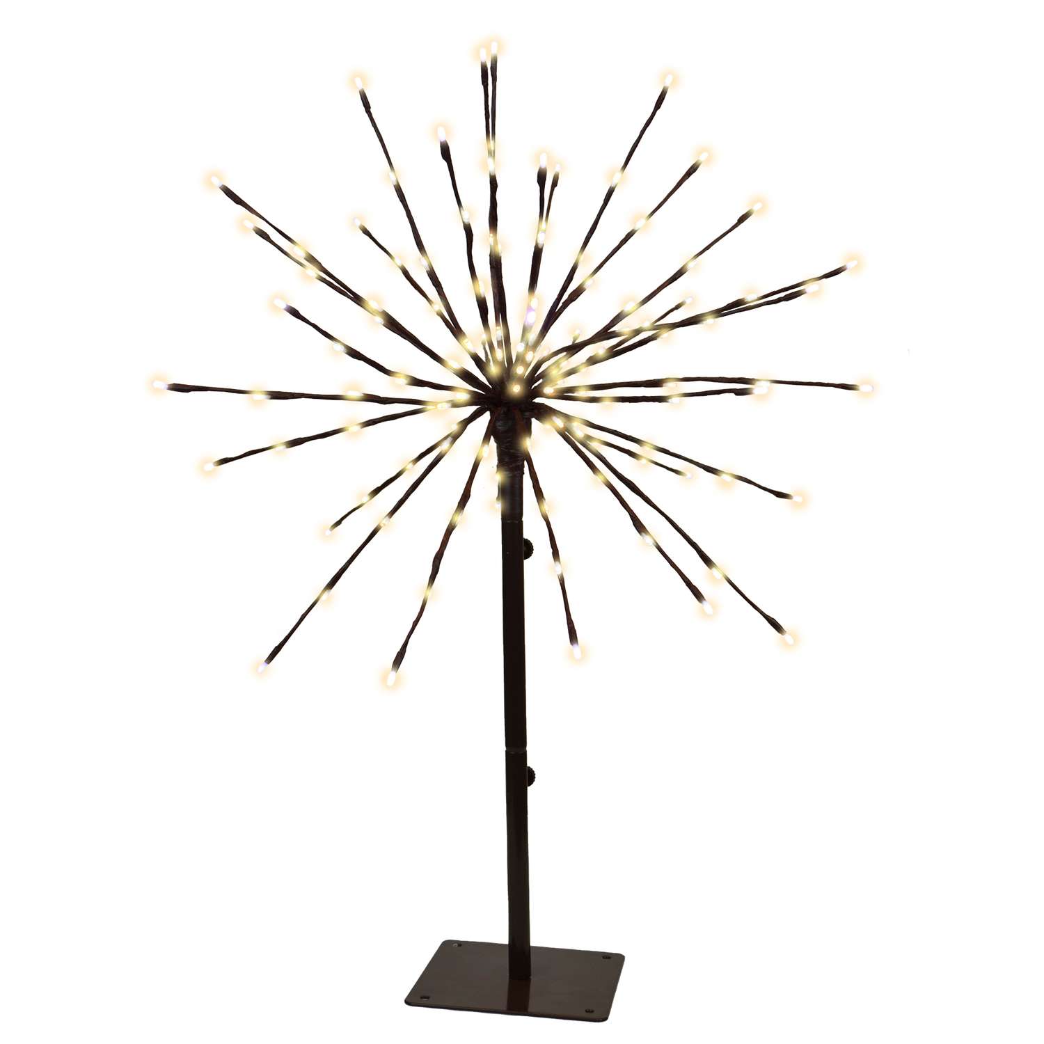 Living Accents LED Radiant Blast Sphere Light Warm White 24 In. 128 Lights