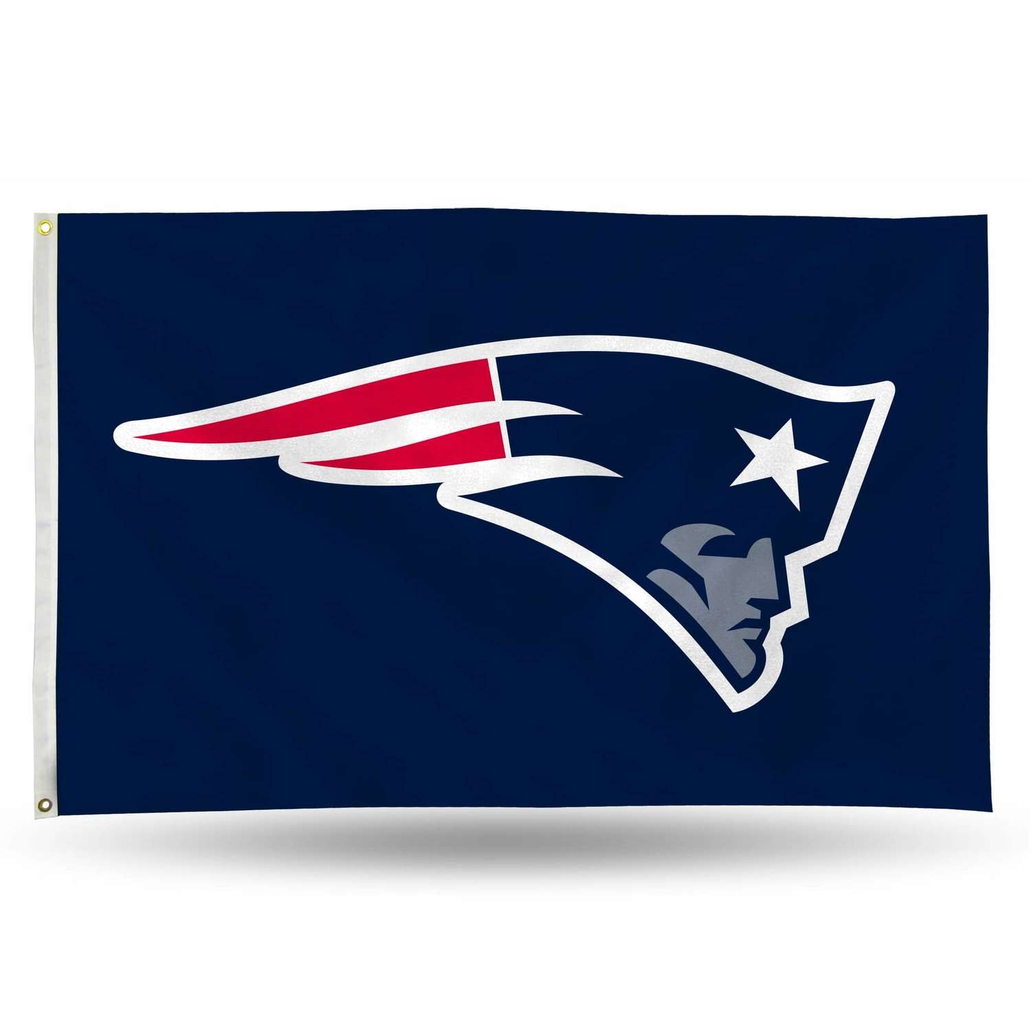  Rico New England Patriots Flag 0.125 In. H X 3 Ft. W X 5 Ft. L
