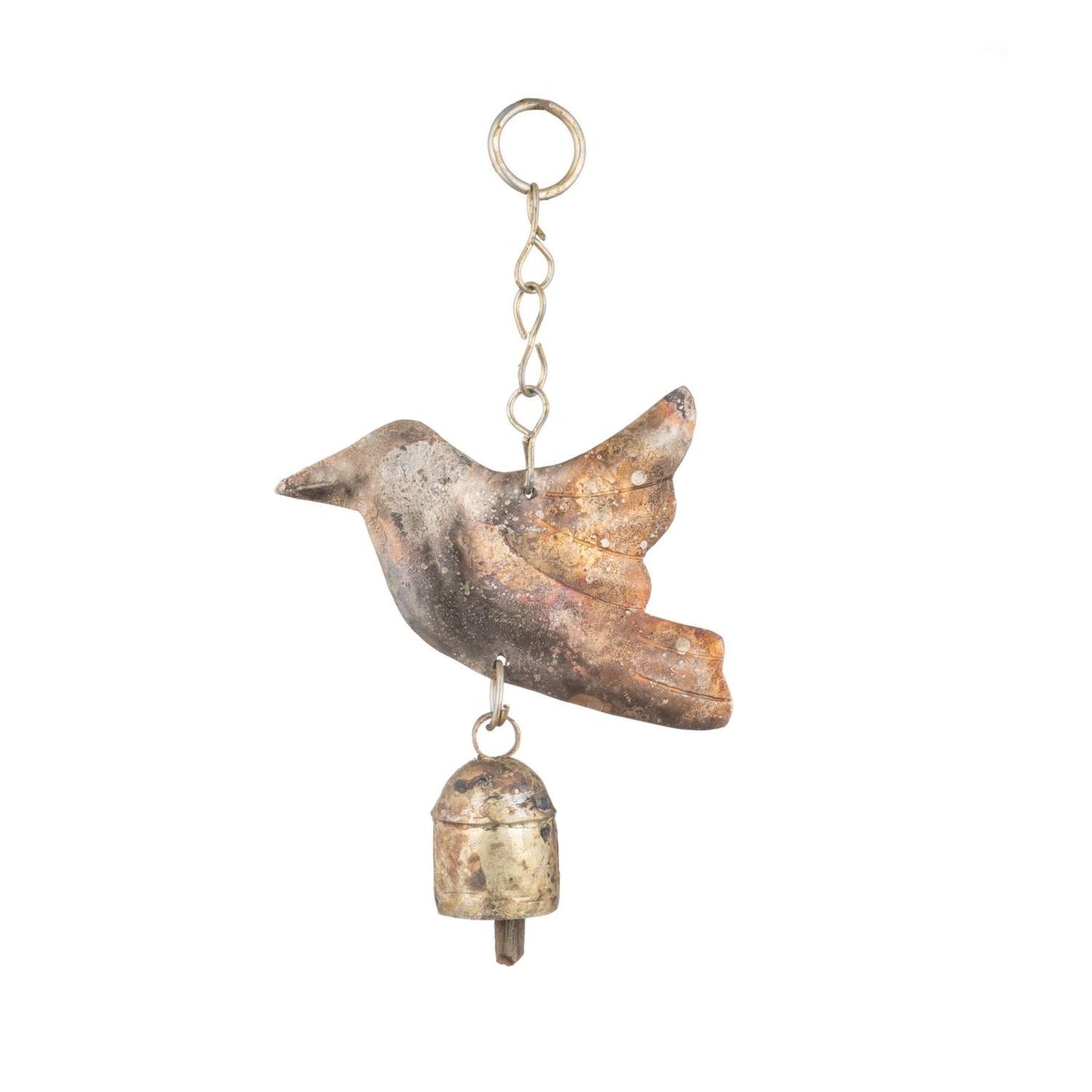  Matr Boomie Copper Vein Metal Garden Song Bird Wind Bell