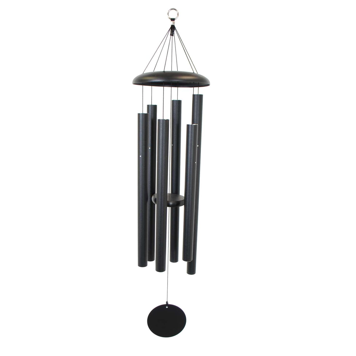  Corinthian Bells Black Aluminum 44 In. Wind Chime