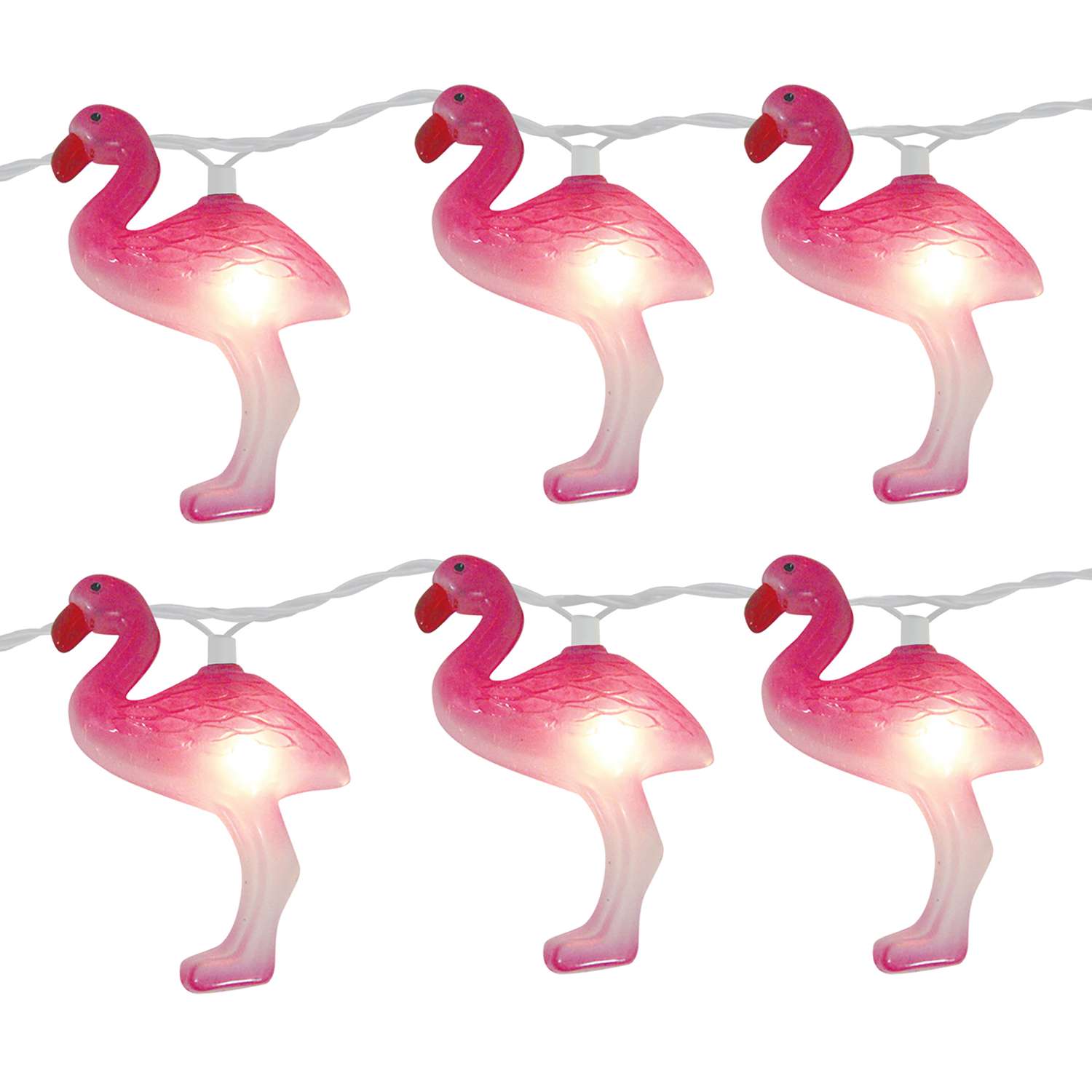  Brite Star Incandescent Flamingo String Light Set Pink 10 Lights