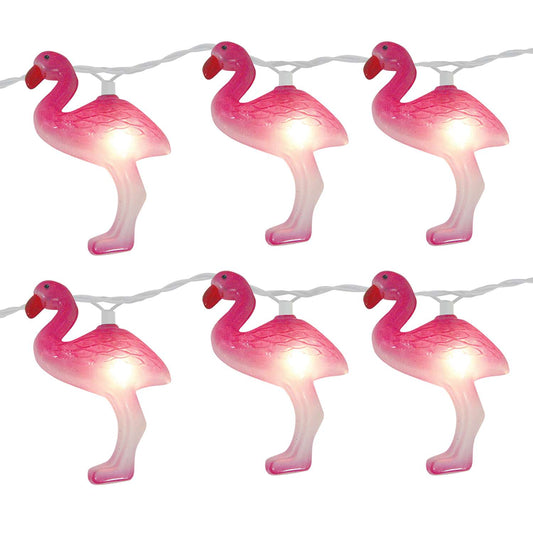  Brite Star Incandescent Flamingo String Light Set Pink 10 Lights