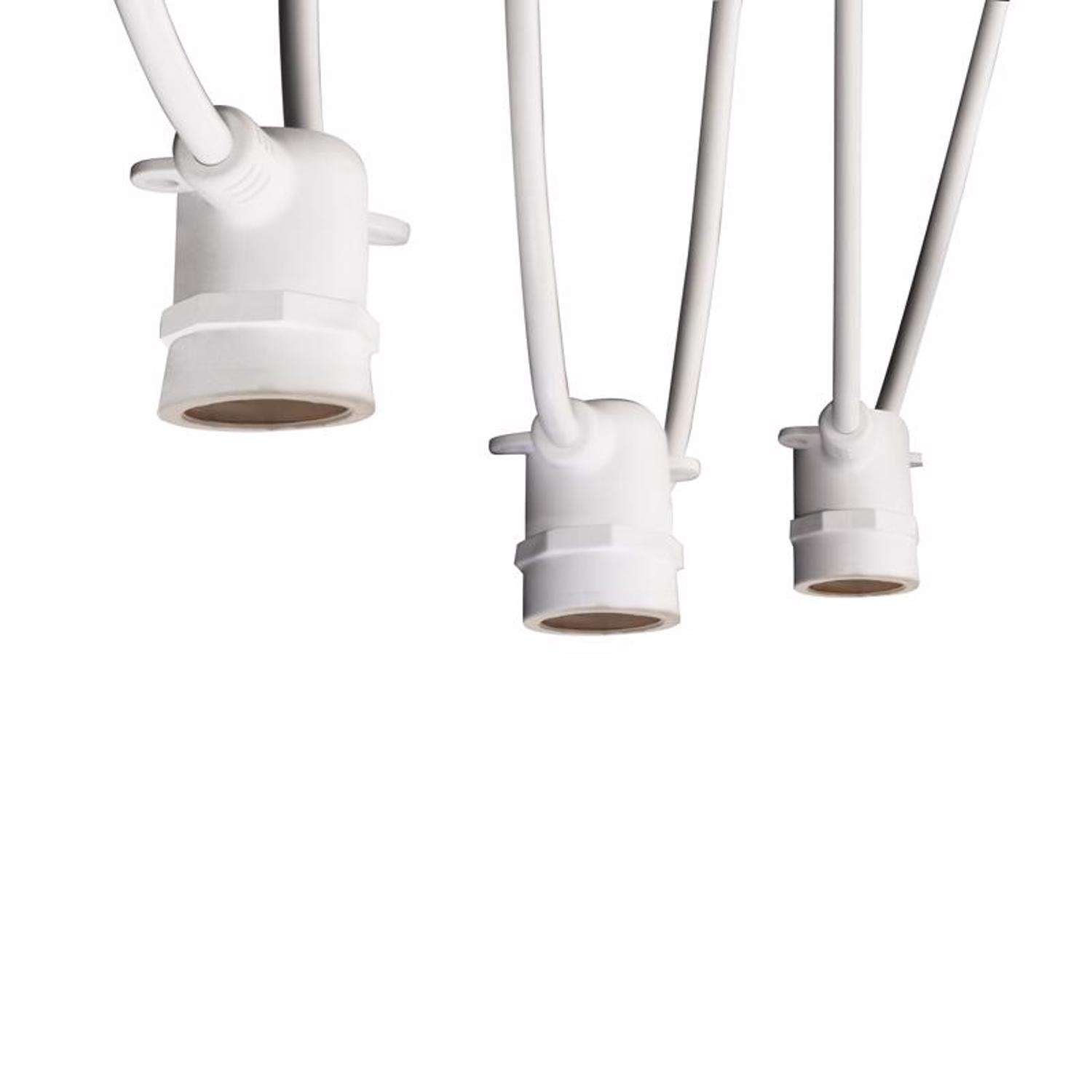 Feit String Lights LED Mix N Match Socket String Light Strand Clear 10 Ft. 5 Lights