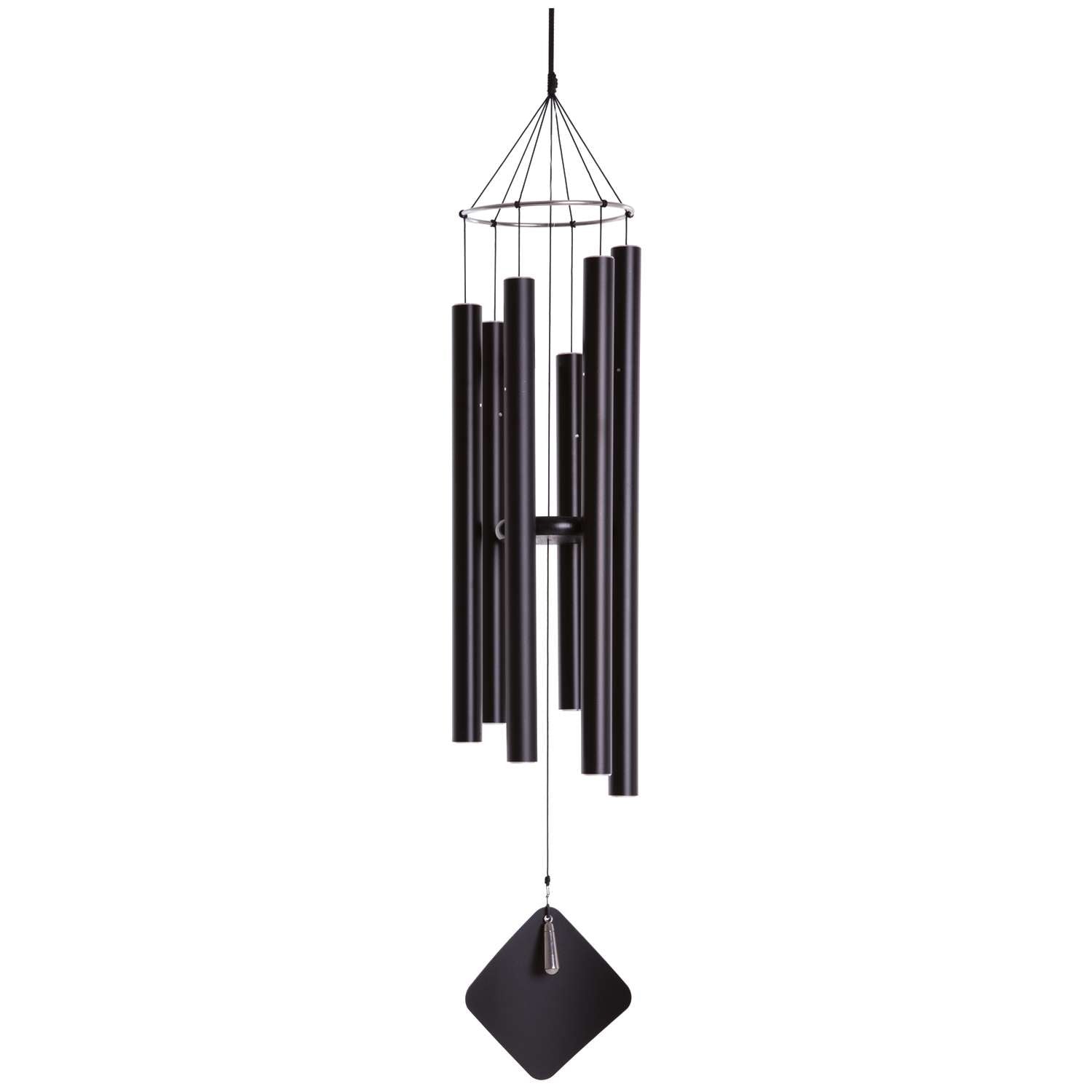  Music Of The Spheres, Inc Chinese Mezzo Black Aluminum 40 In. Wind Chime