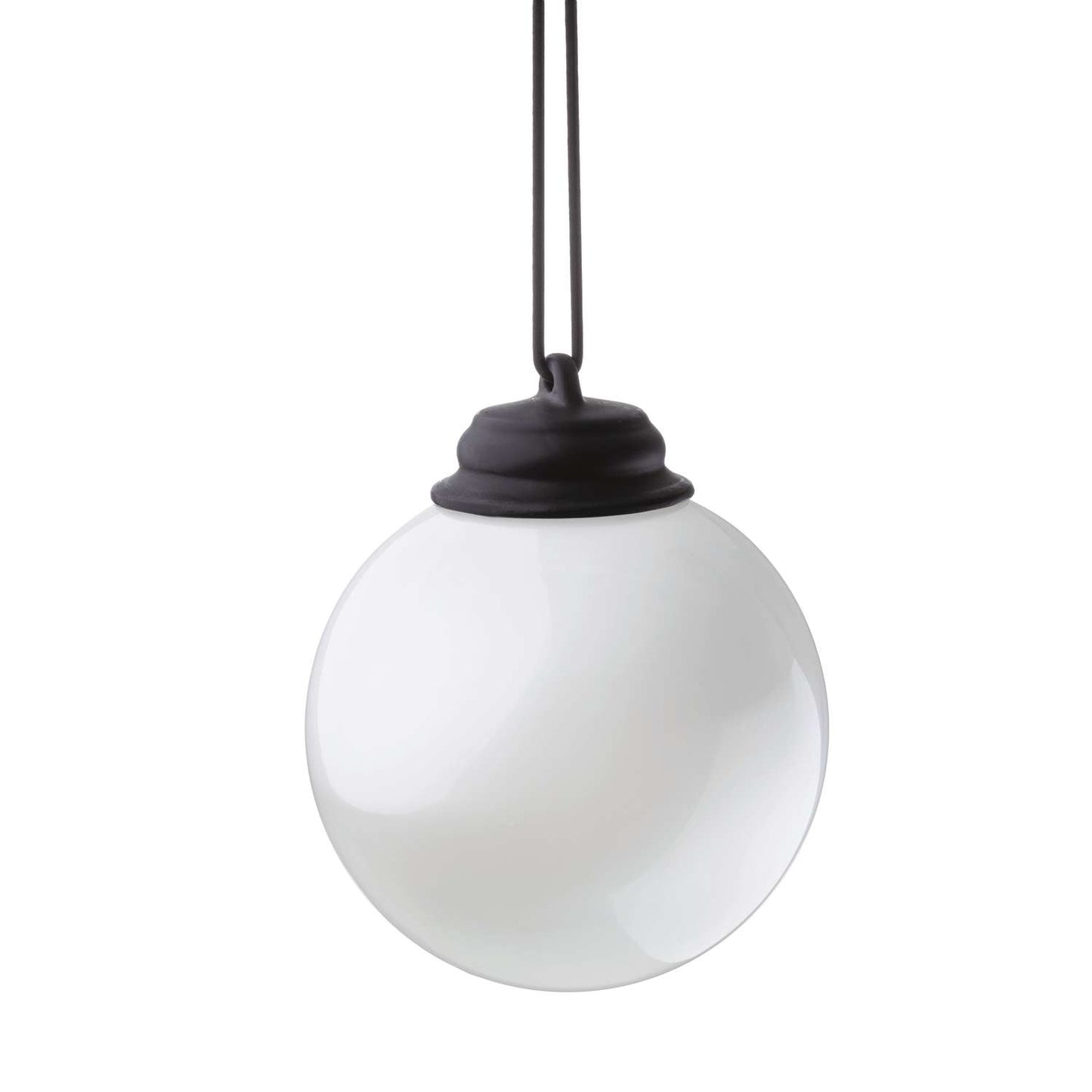  Xodus Innovations White Plastic 6.25 In. H Patio Globe Outdoor Decoration