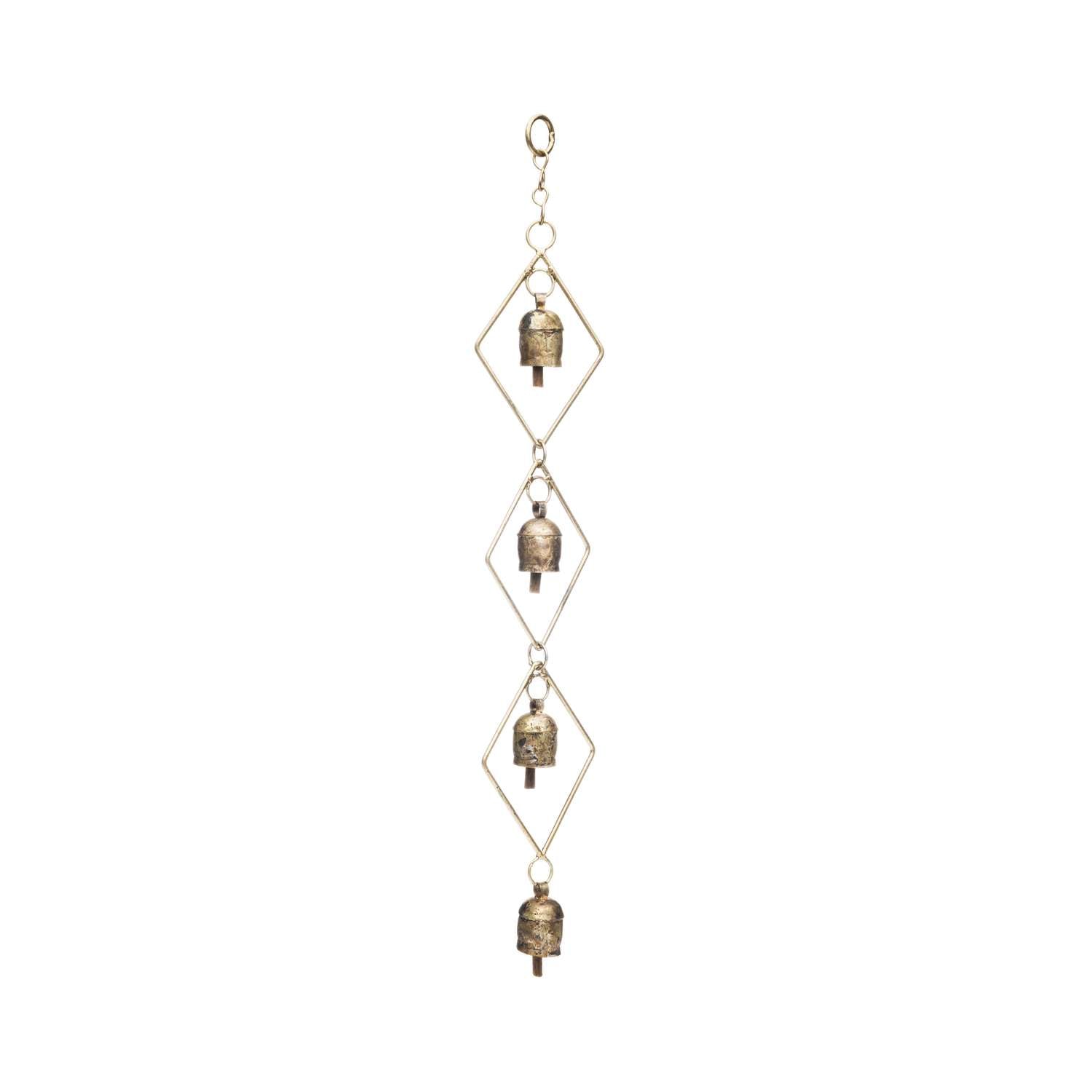  Matr Boomie Copper Vein Metal/Wood 16.00 Inches In. Wind Chime