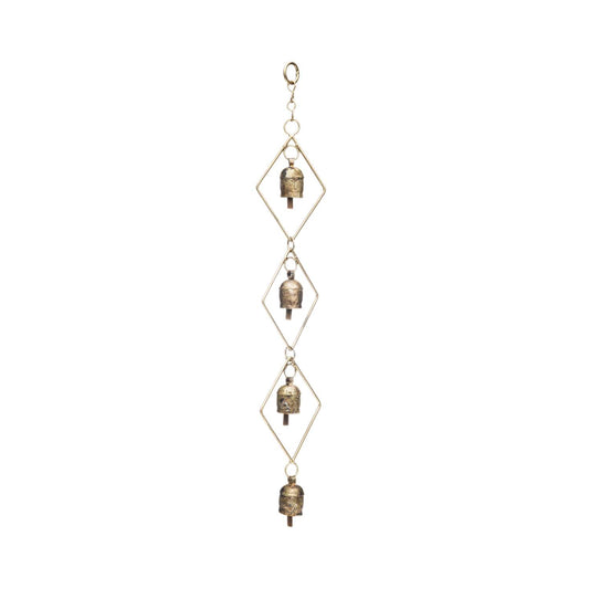  Matr Boomie Copper Vein Metal/Wood 16.00 Inches In. Wind Chime