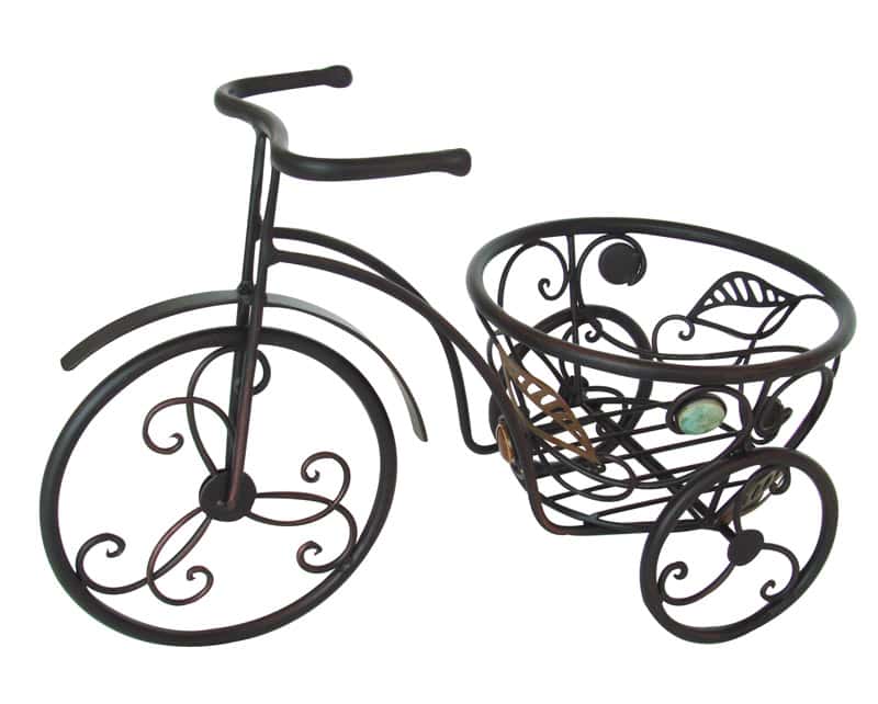  CTM Gifts Bike Planter 15 " L X 7 " W X 9.8 " H Ceramic Accents, Metal