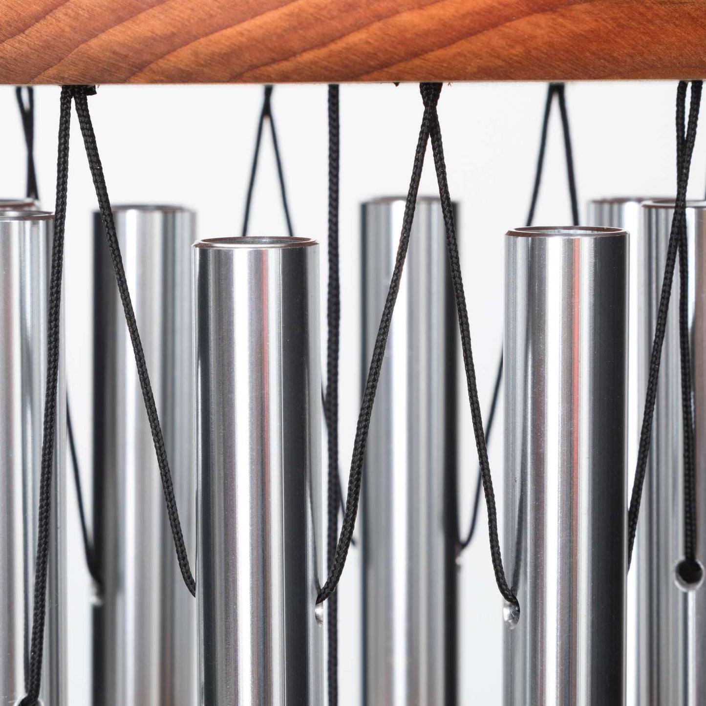  Wind River In Loving Memory Silver Aluminum/Wood 24 In. Wind Chime