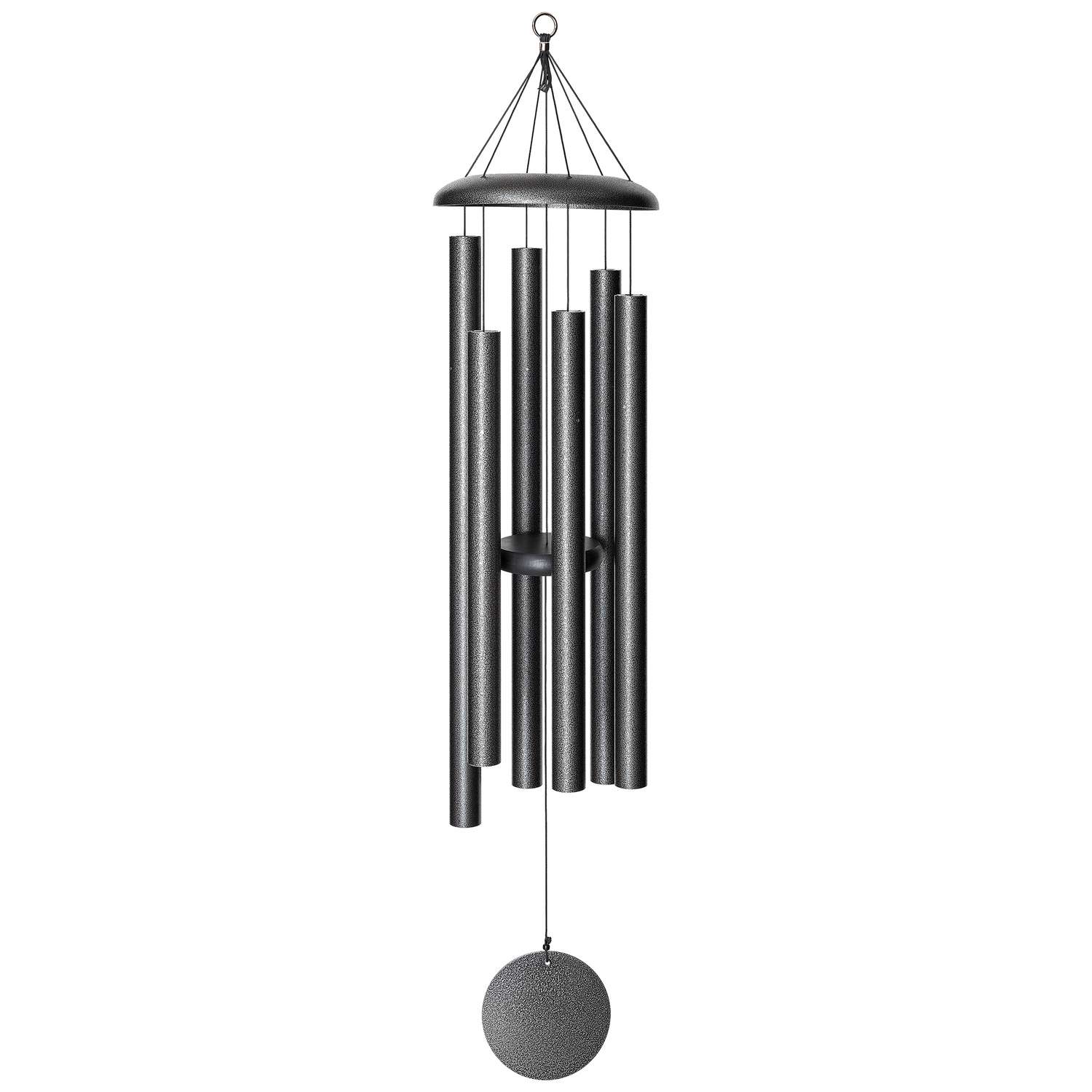  Corinthian Bells Silver Vein Aluminum 50 In. Wind Chime