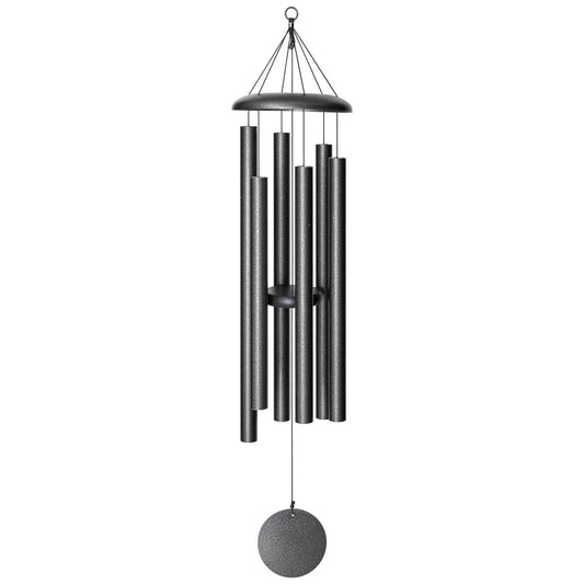  Corinthian Bells Silver Vein Aluminum 50 In. Wind Chime