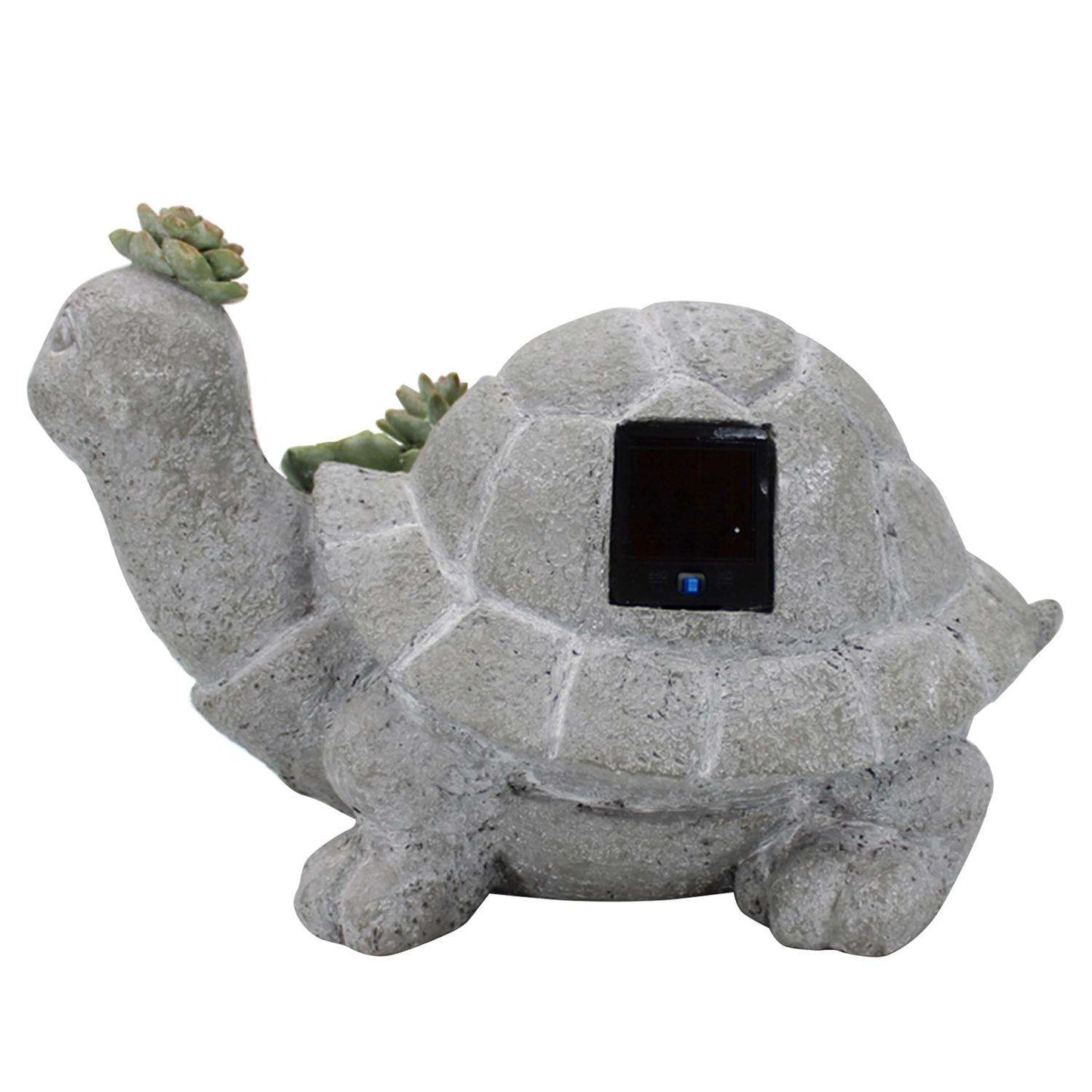  Infinity Resin/Stone Gray 7 In. Turtle Garden Statue
