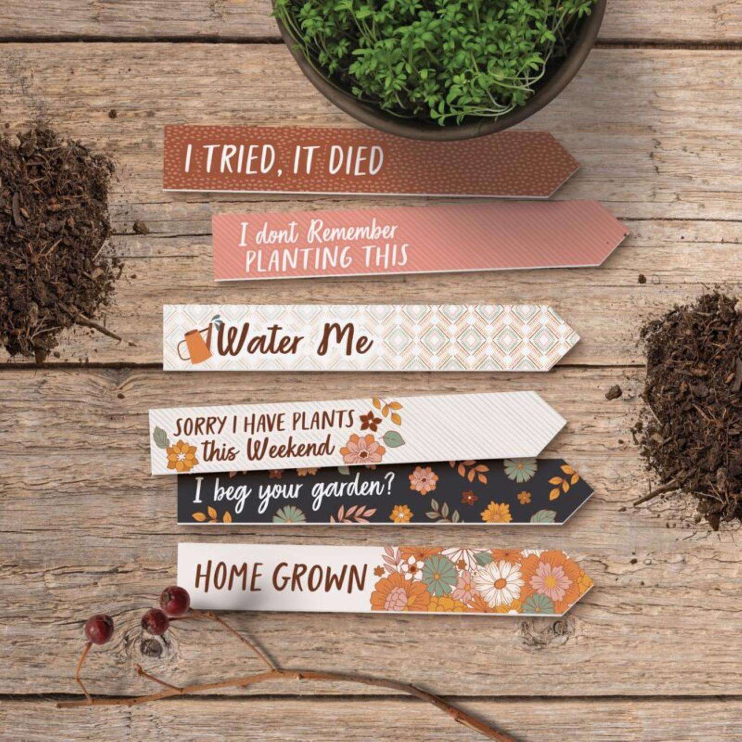  P Graham Dunn Multicolored Acrylic 6.5 In. H Garden Quotes Garden Sign