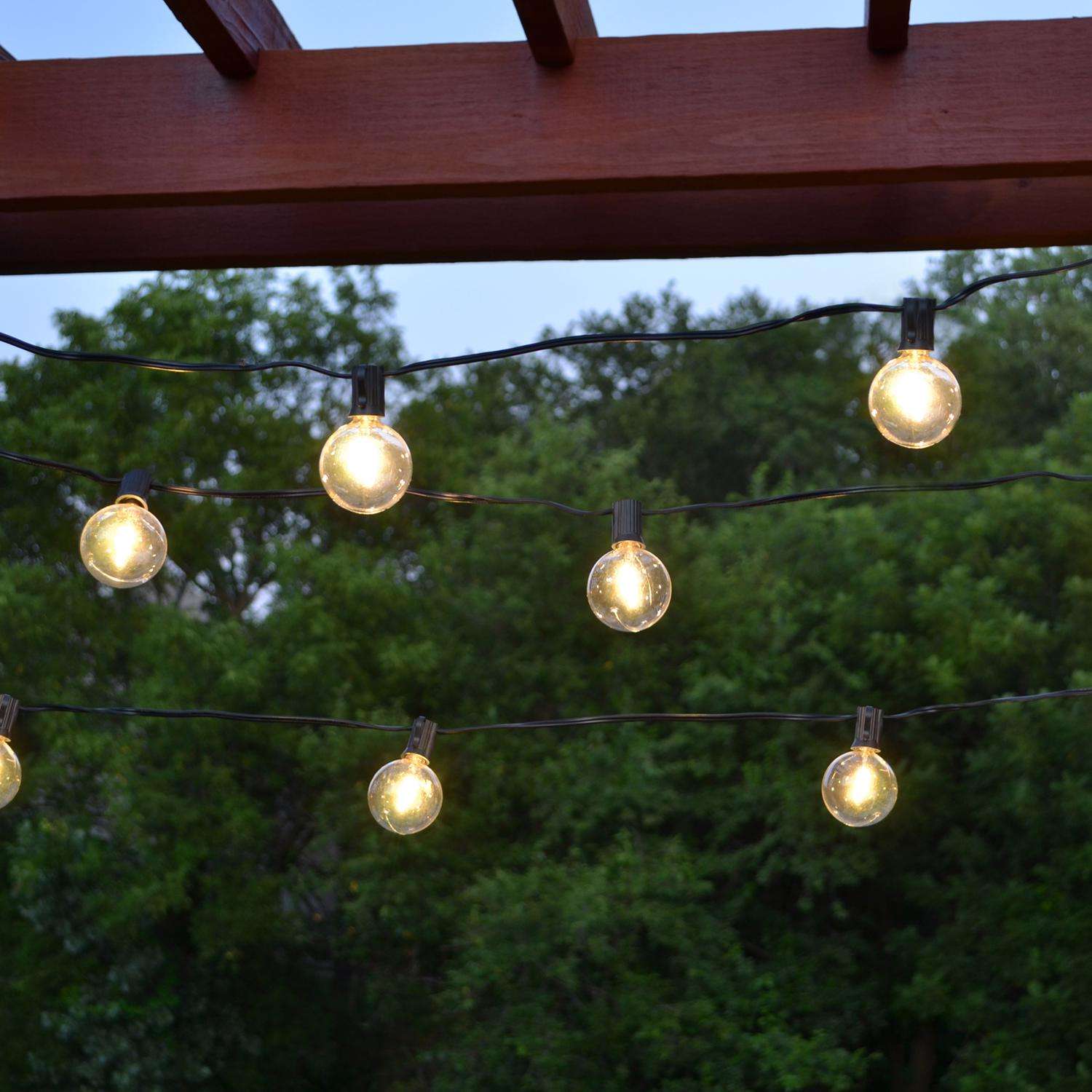  Living Accents LED G50 G50 Light Set Warm White 12 Ft. 12 Lights