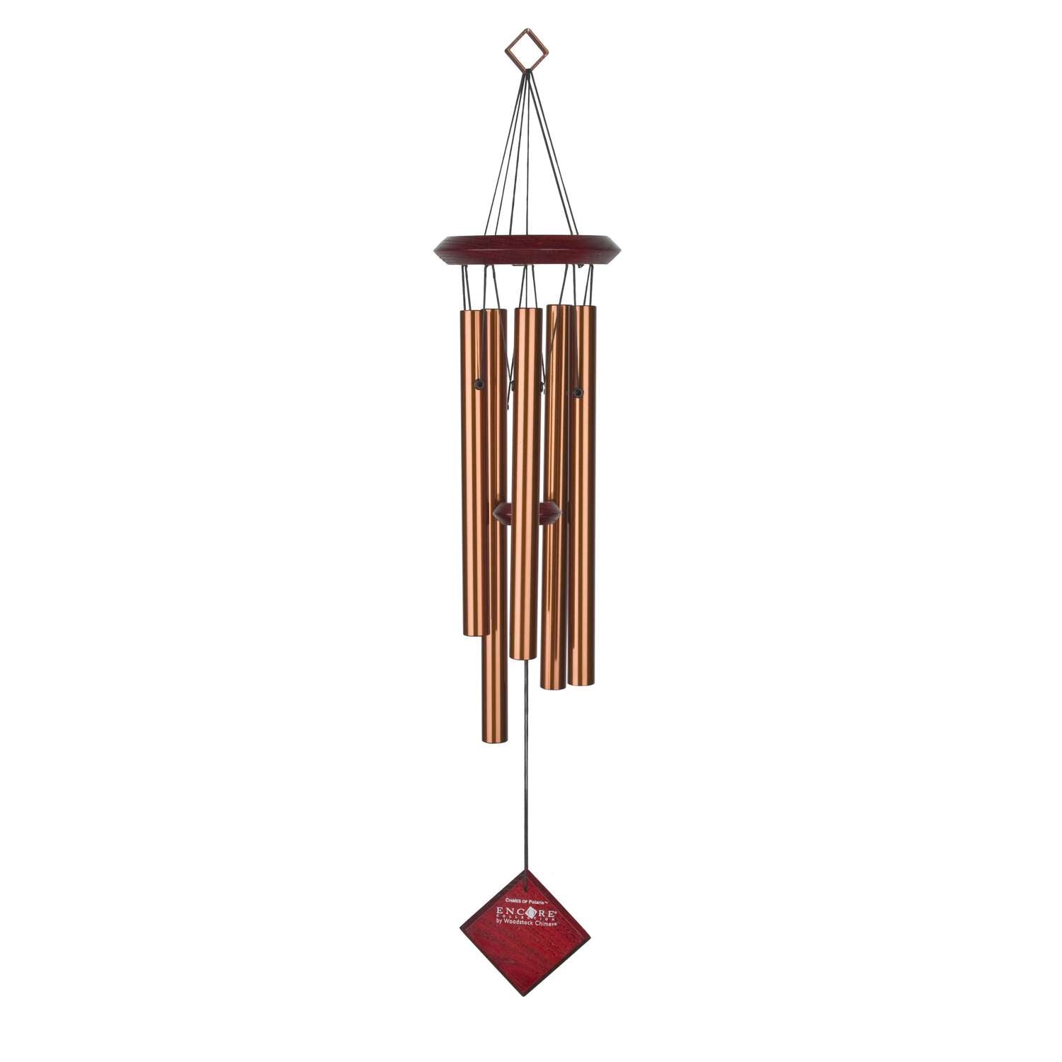  Woodstock Chimes Aluminum/Wood 22 In. Wind Chime