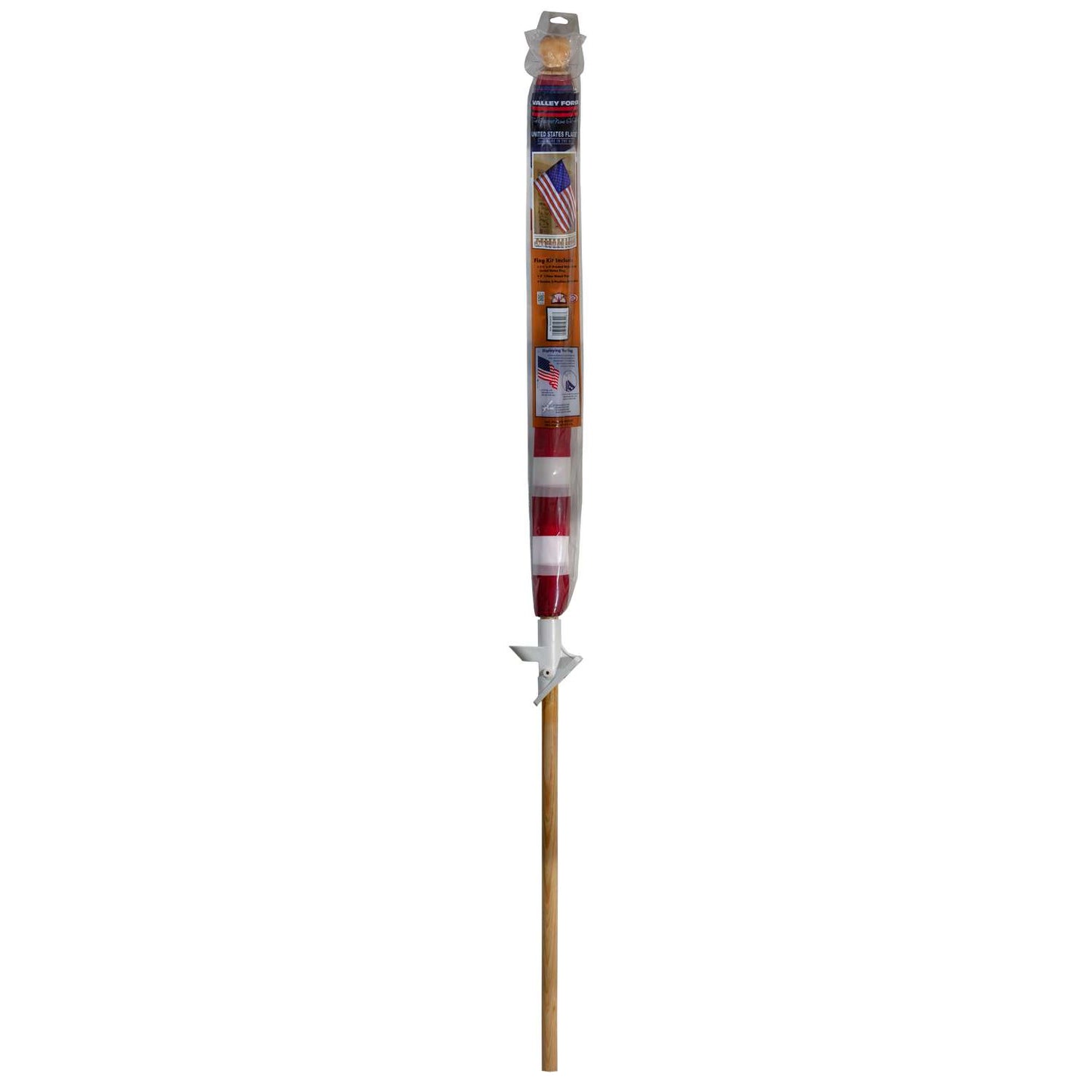  Valley Forge American Flag Set 30 In. H X 4 Ft. W