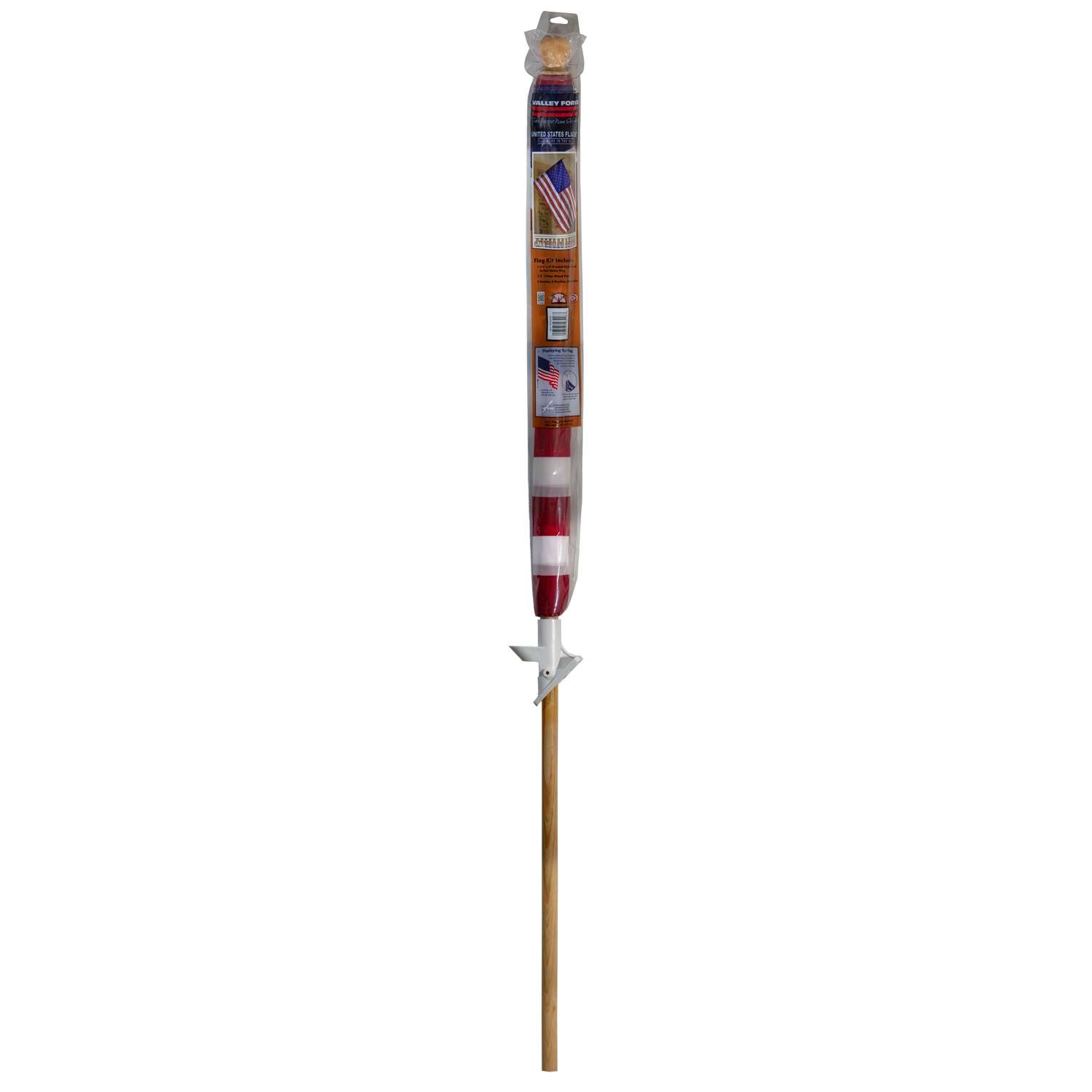  Valley Forge American Flag Set 30 In. H X 4 Ft. W