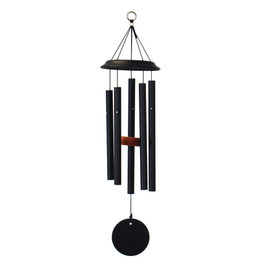  Shenandoah Melodies Black Aluminum 26 In. Wind Chime