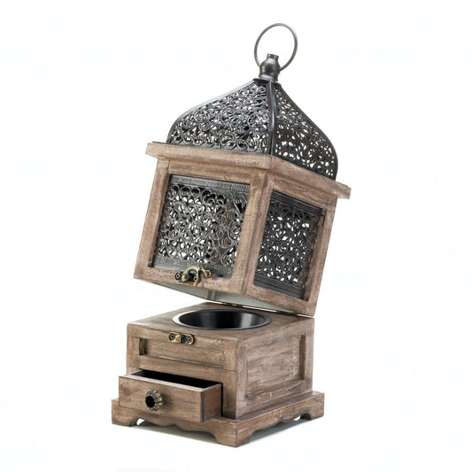  Gallery Of Light Flip Flop Moroccan Iron/Wood Lantern