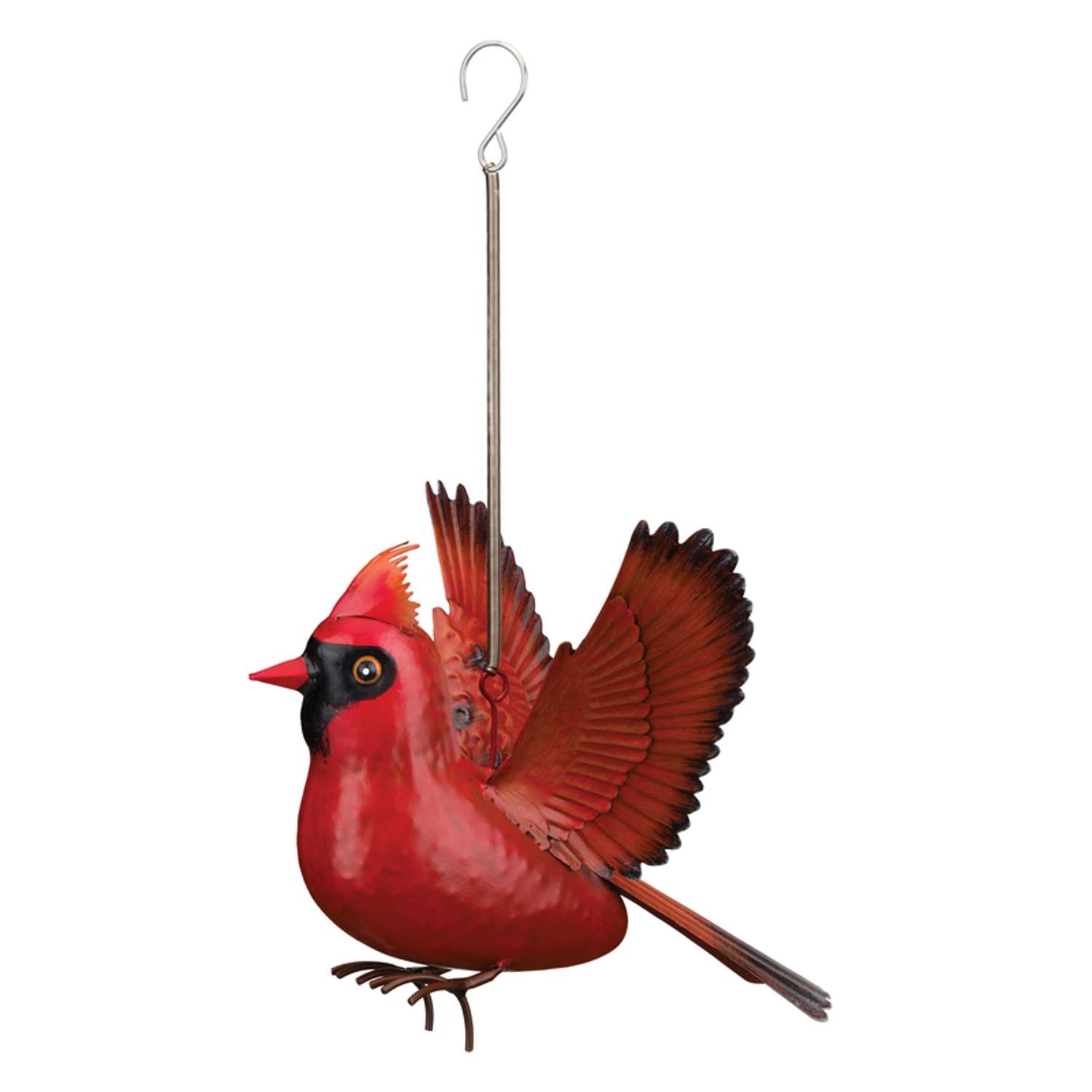  Regal Art & Gift Assorted Metal 10.75 In. H Bouncie Bird/Hummingbird Garden Stake Spinner