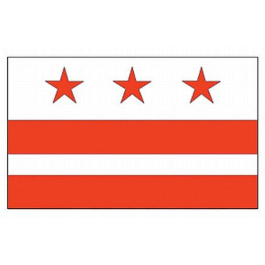  Valley Forge District Of Columbia State Flag 36 In. H X 60 In. W