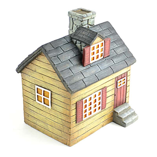  Touch Of Nature Resin Multi-color 6.5 In. Cottage House Statue