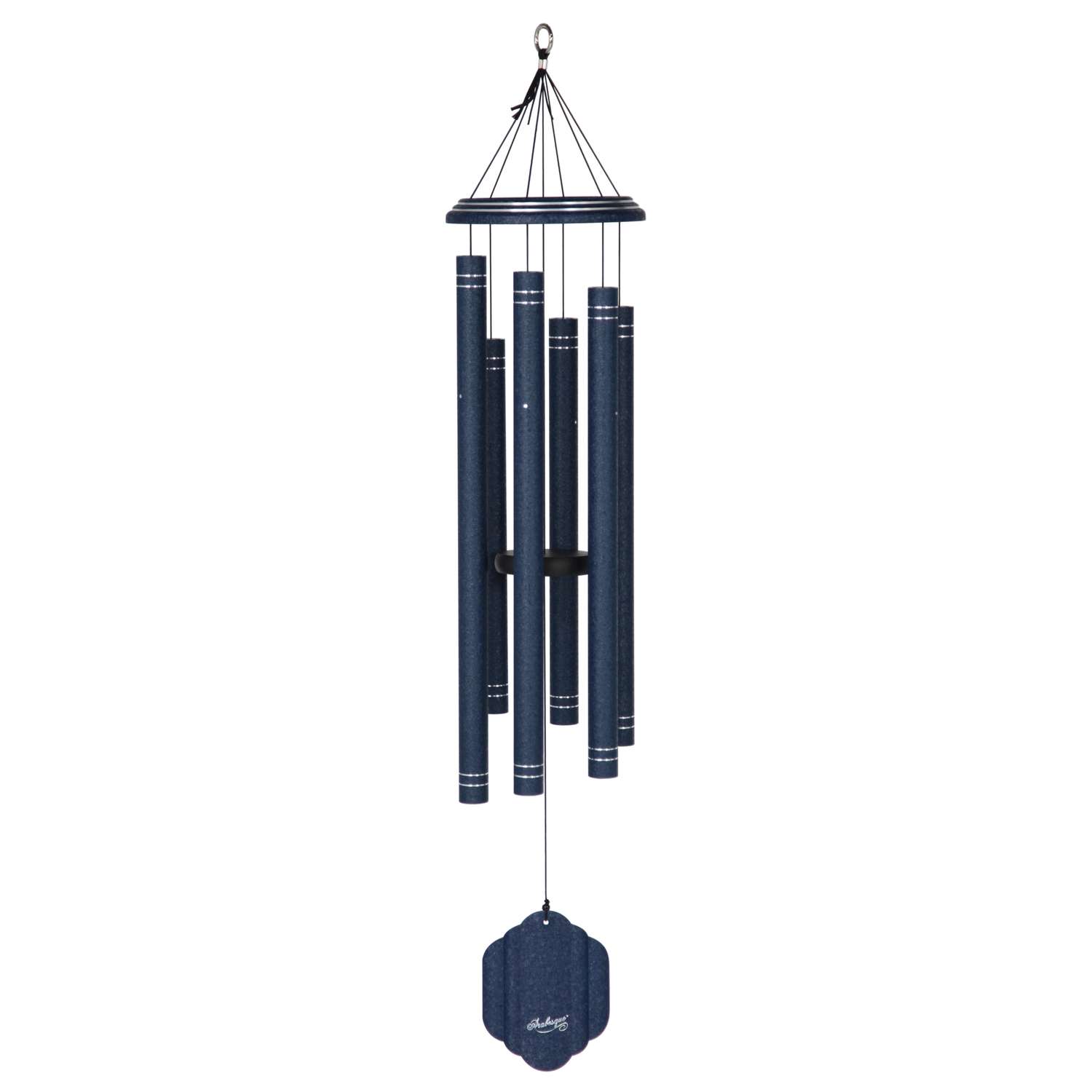  Arabesque Sapphire Aluminum 44 In. Wind Chime