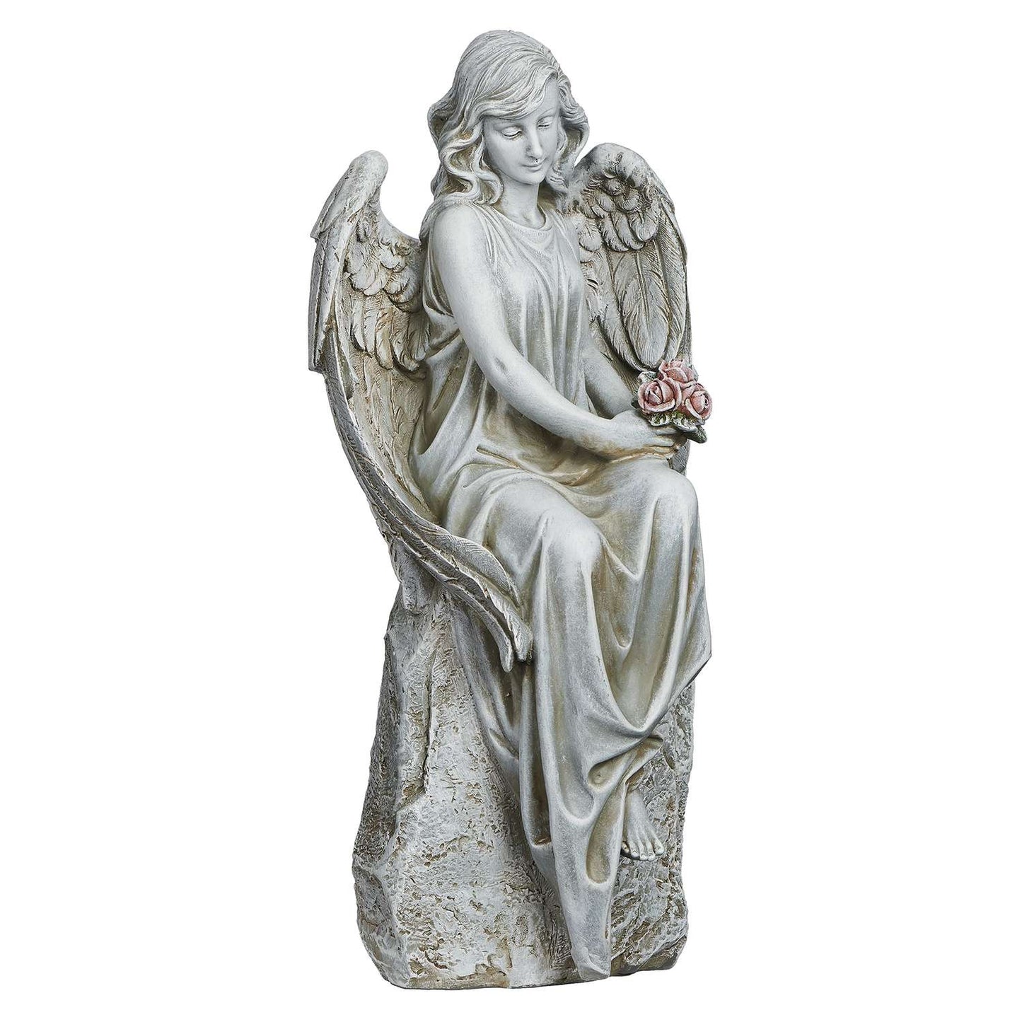  Roman Gray Polyresin 17.75 In. H Outdoor Decoration
