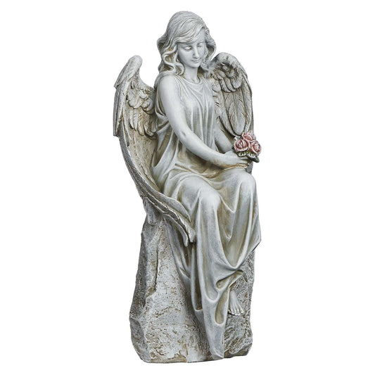  Roman Gray Polyresin 17.75 In. H Outdoor Decoration