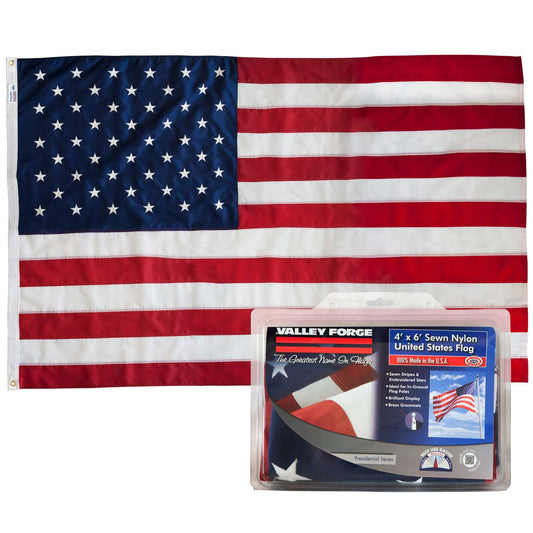  Valley Forge American Flag 48 In. H X 72 In. W