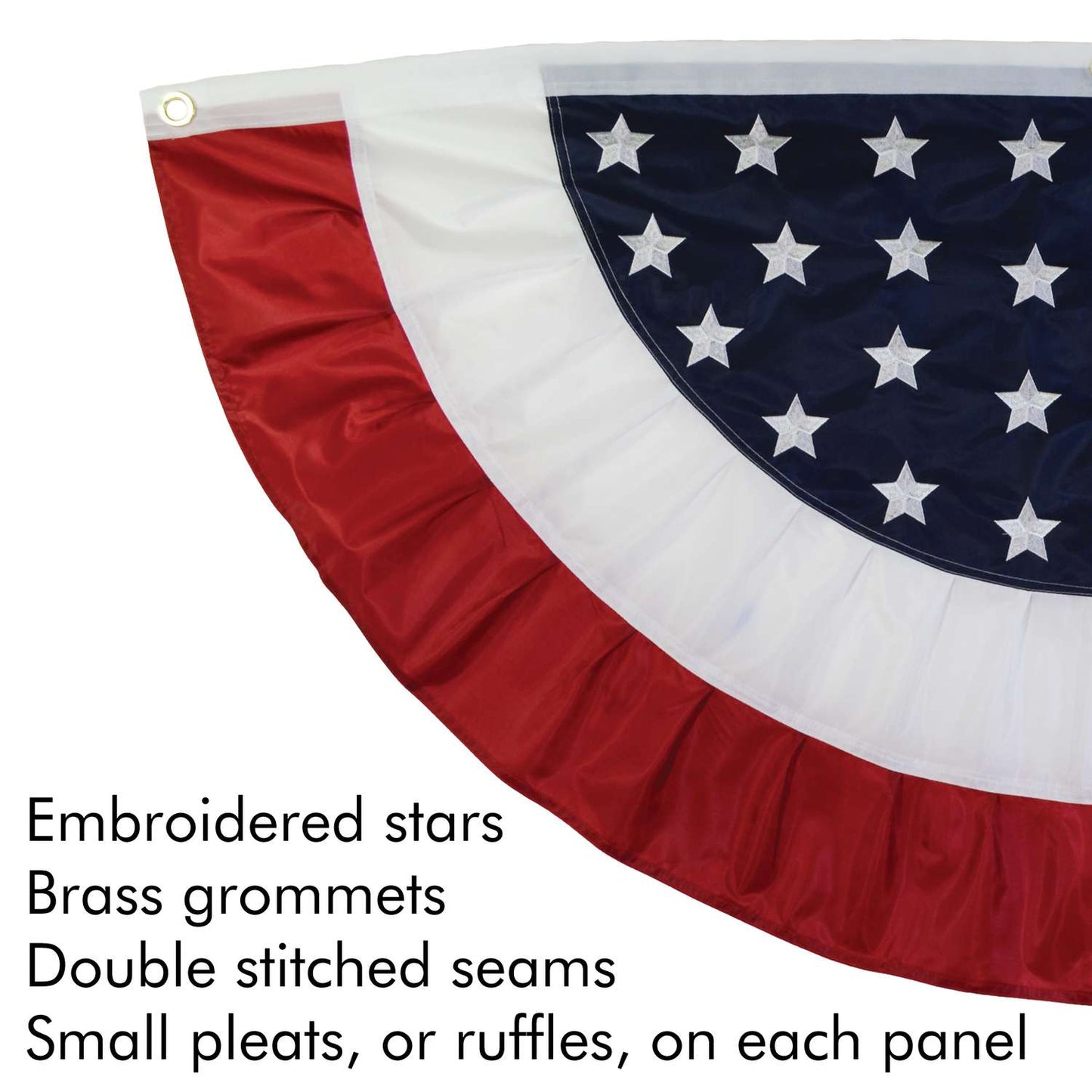 In The Breeze Banner Flag 2 In. H X 2 In. W