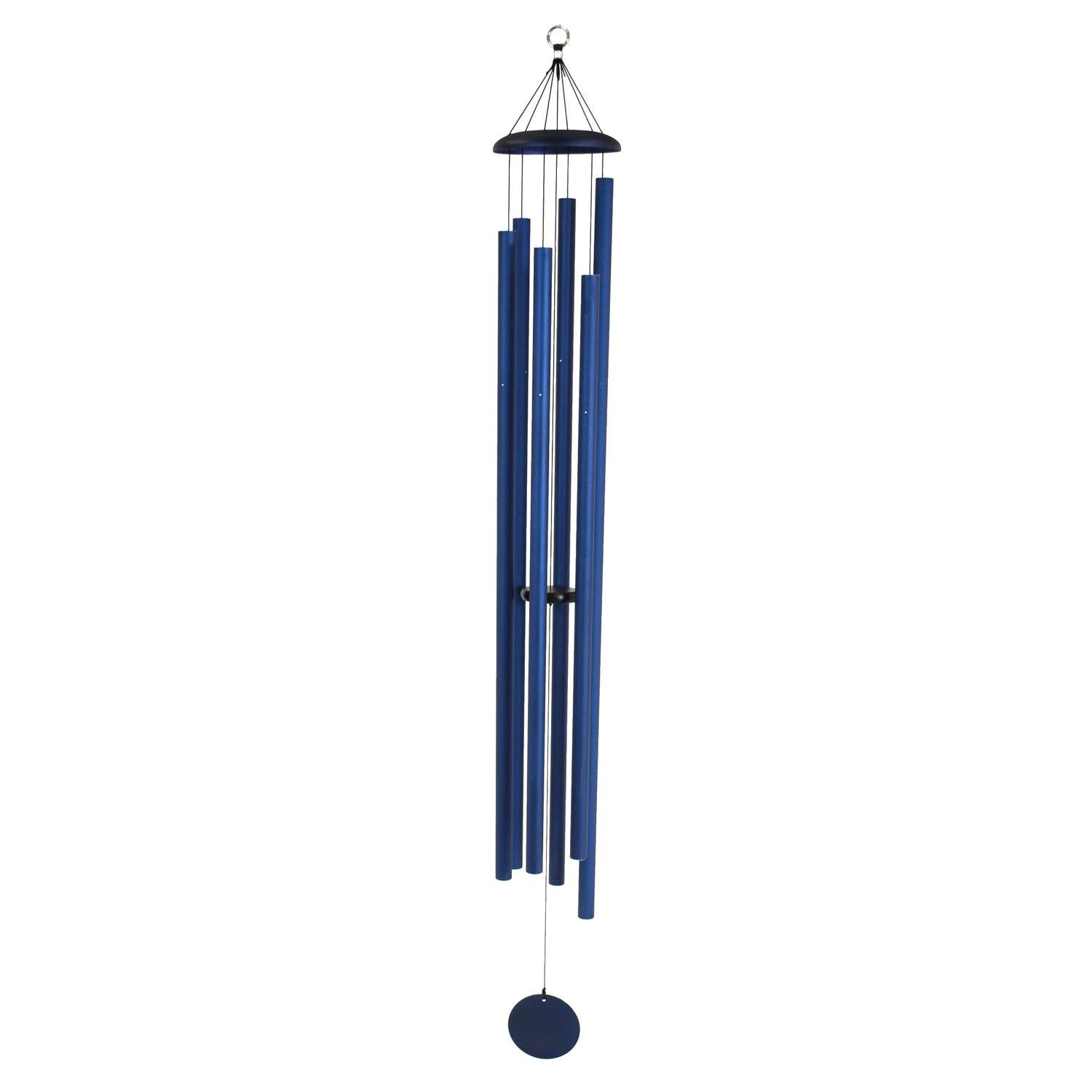  Corinthian Bells Midnight Blue Aluminum 74 In. Wind Chime