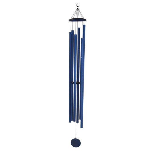  Corinthian Bells Midnight Blue Aluminum 74 In. Wind Chime
