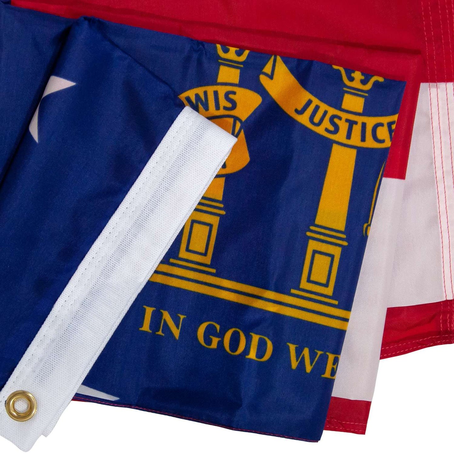  Valley Forge Georgia State Flag 36 In. H X 60 In. W