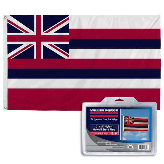  Valley Forge Hawaii State Flag 36 In. H X 60 In. W