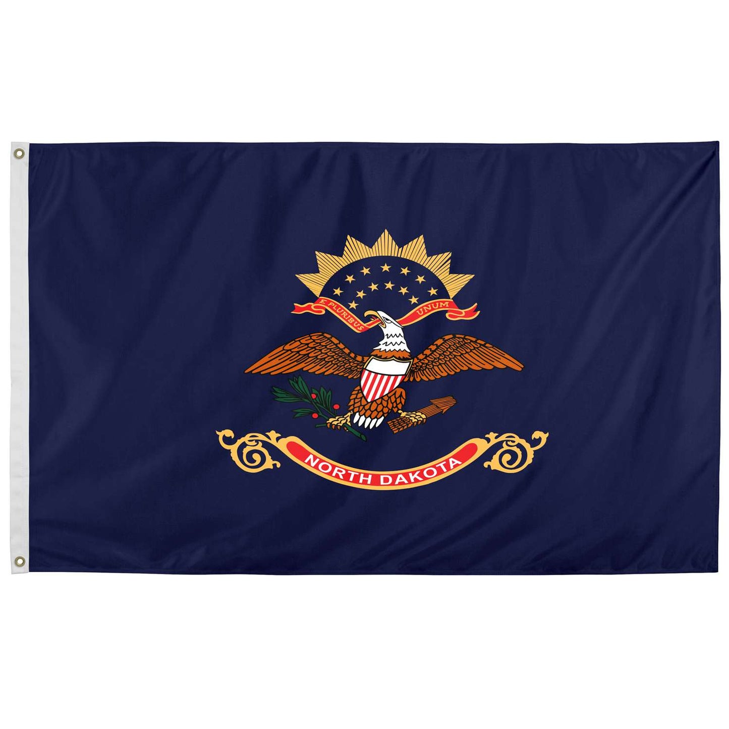  Valley Forge North Dakota State Flag 36 In. H X 60 In. W