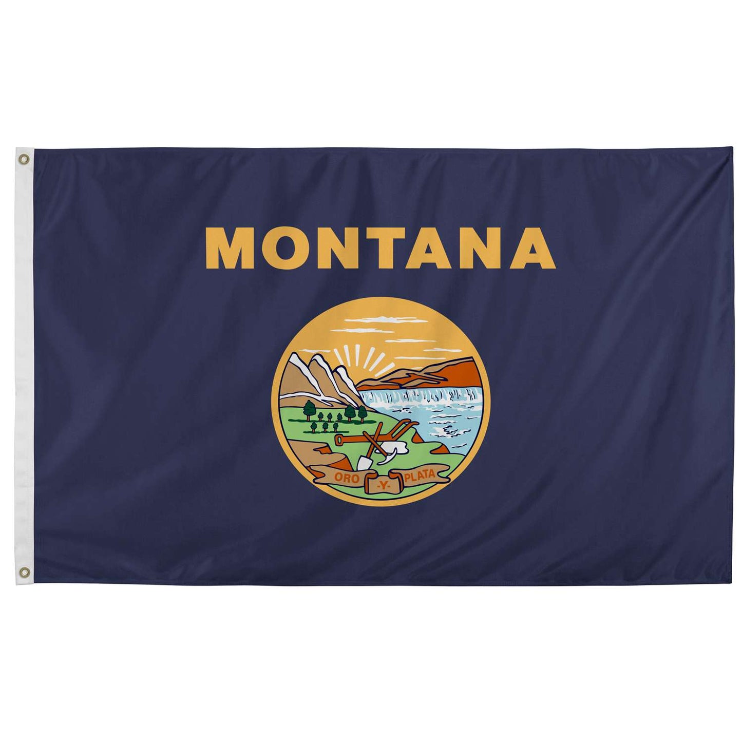  Valley Forge Montana State Flag 36 In. H X 60 In. W