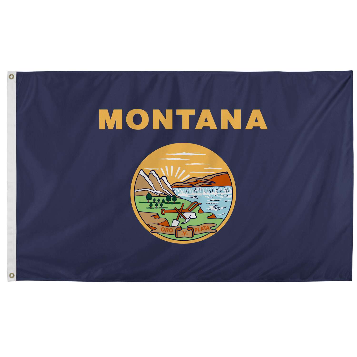  Valley Forge Montana State Flag 36 In. H X 60 In. W