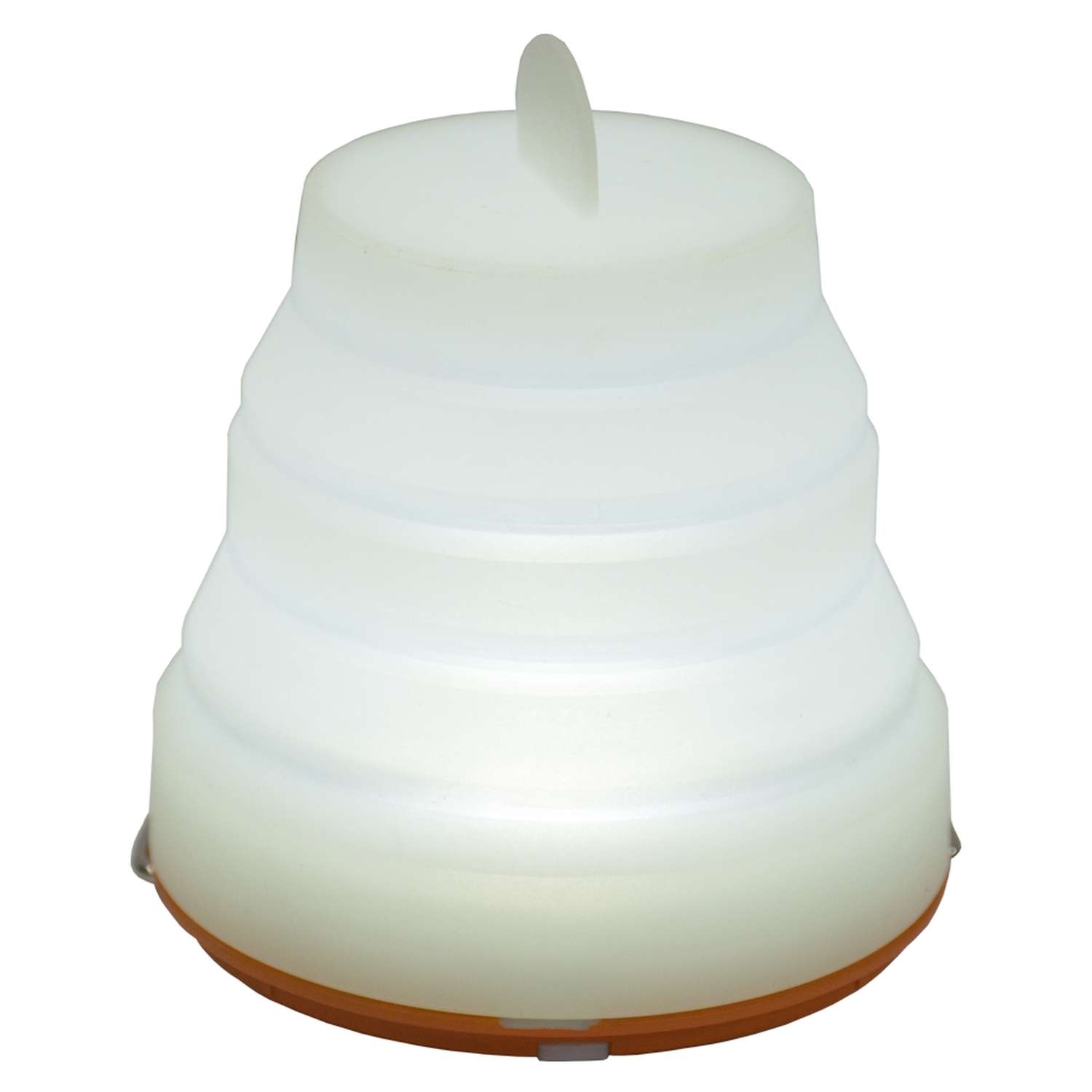  UST Brands Spright 4.75 In. Plastic Solar Lantern Orange