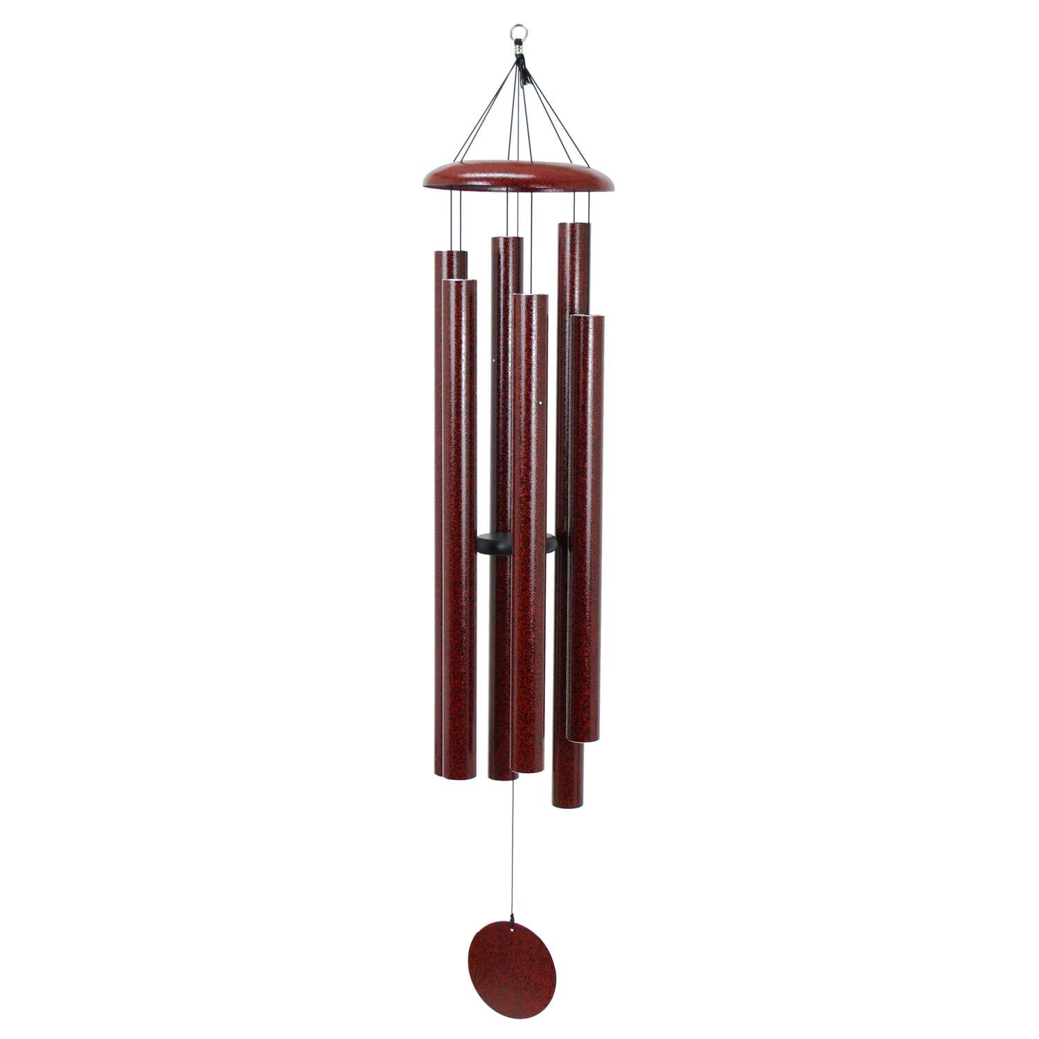  Corinthian Bells Ruby Splash Aluminum 65 In. Wind Chime