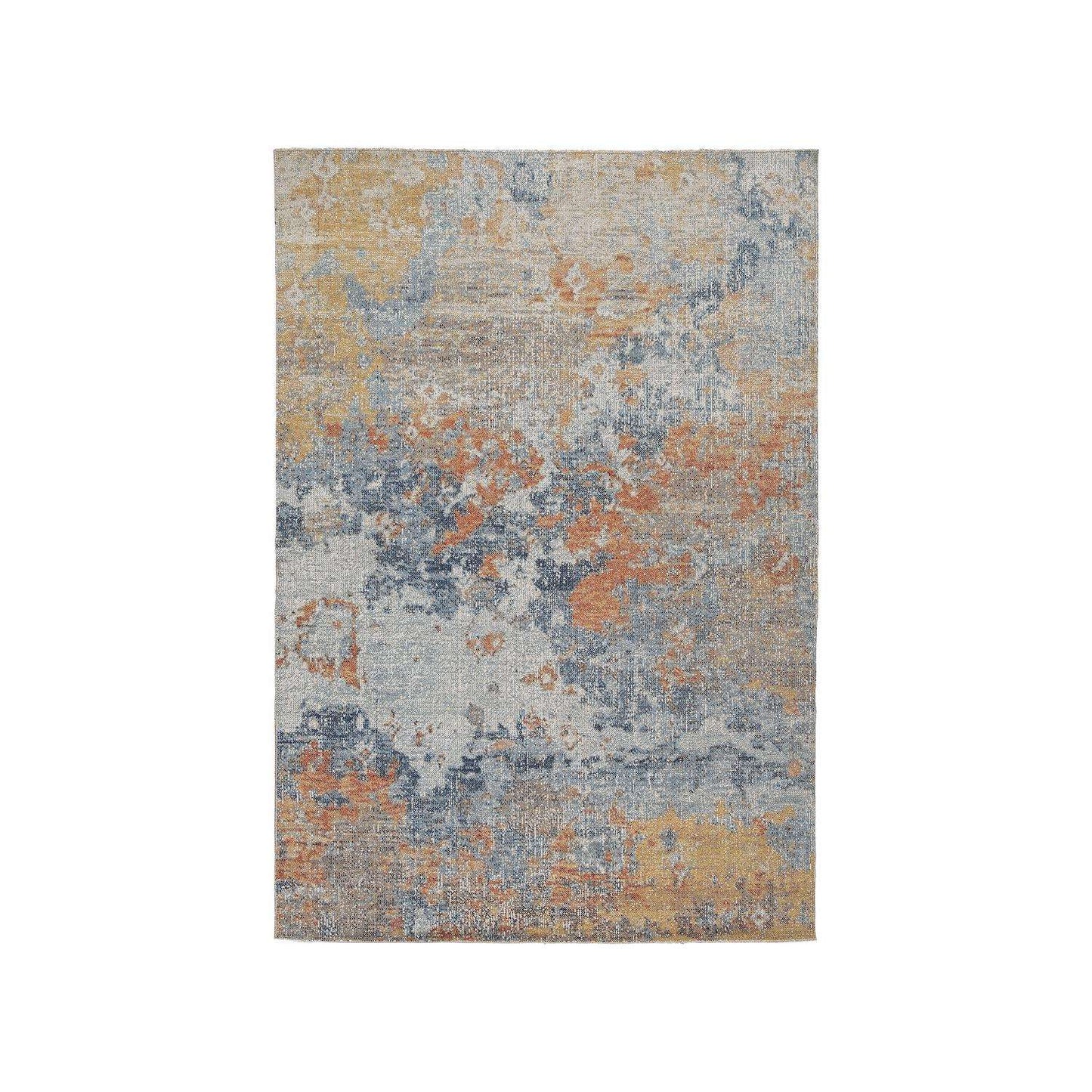  Signature Design By Ashley Wraylen 63 In. W Multicolored Ethereal Polypropylene Rug